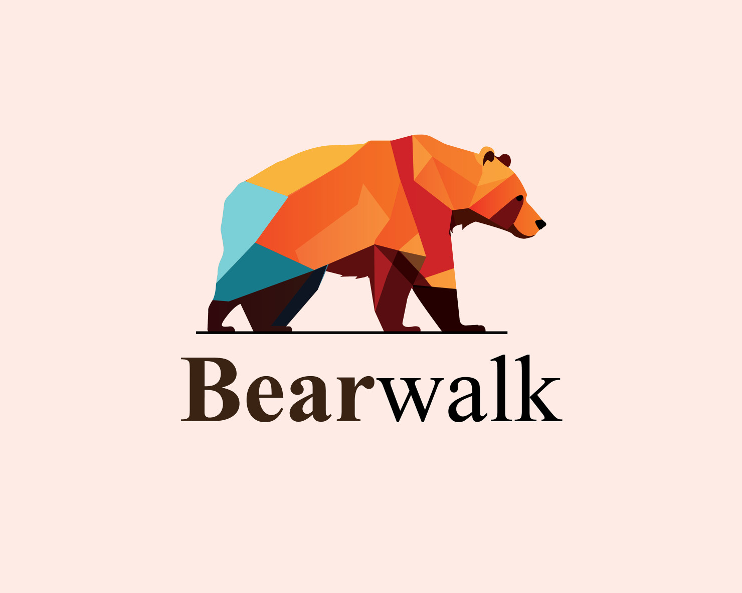 Walking Bear logo #24