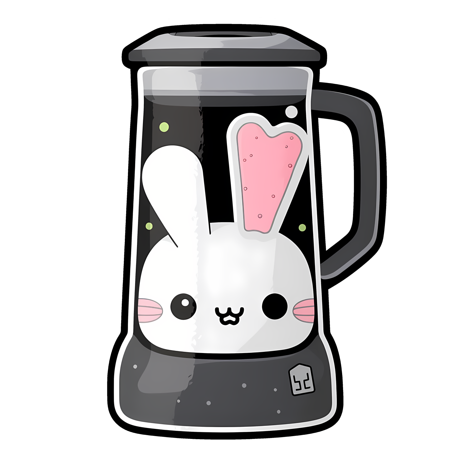 Kawaii Blender cartoon sticker png transparent #28