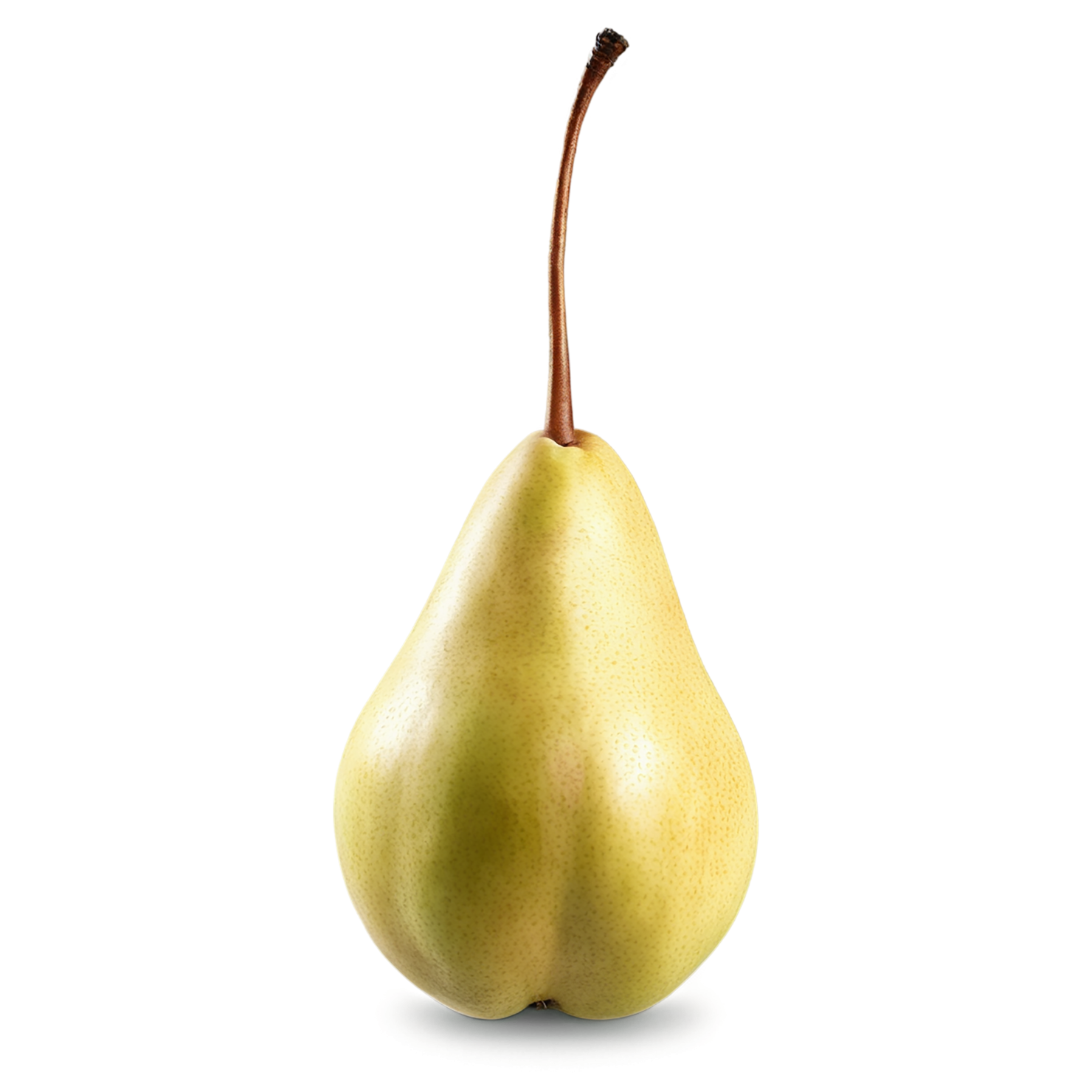 Pear fruit isolated on transparent background #34