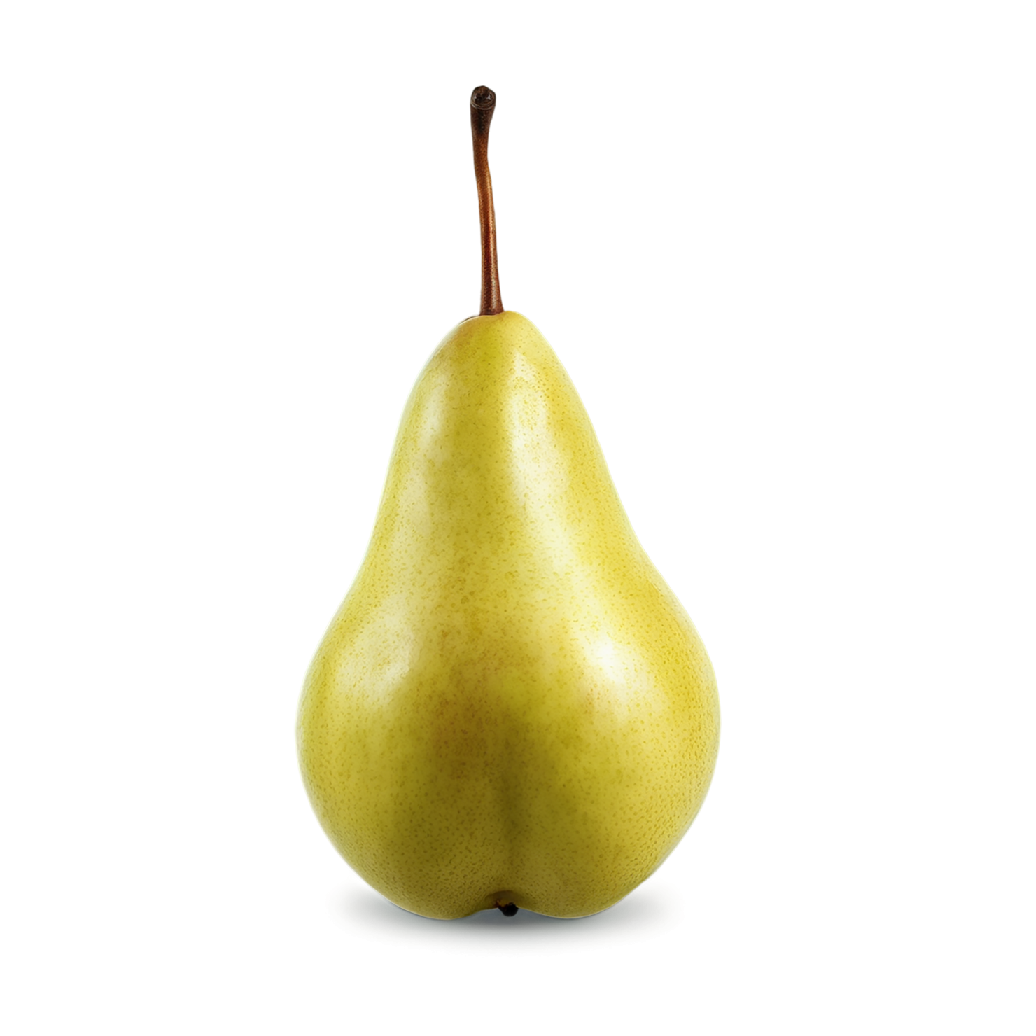 Pear fruit isolated on transparent background #44