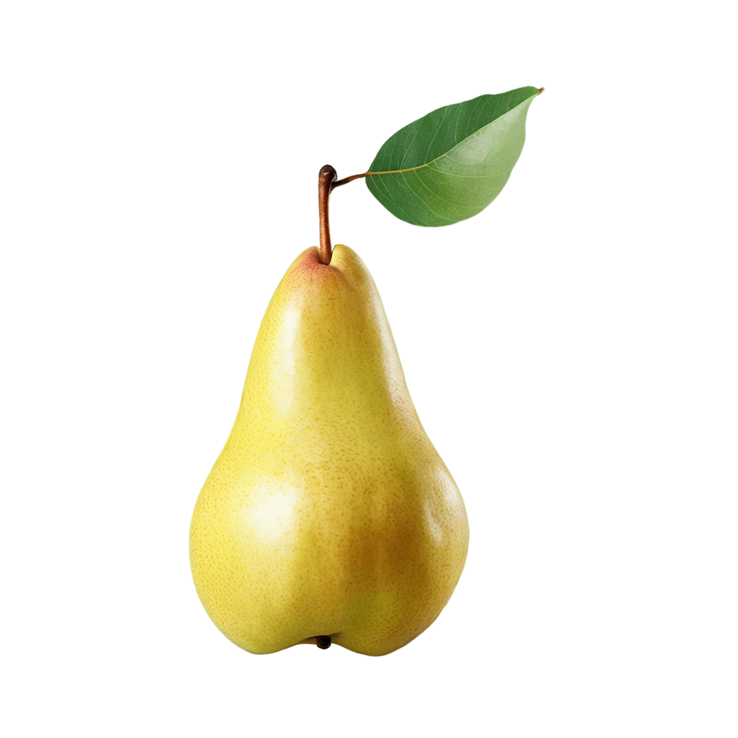 Pear fruit isolated on transparent background #45