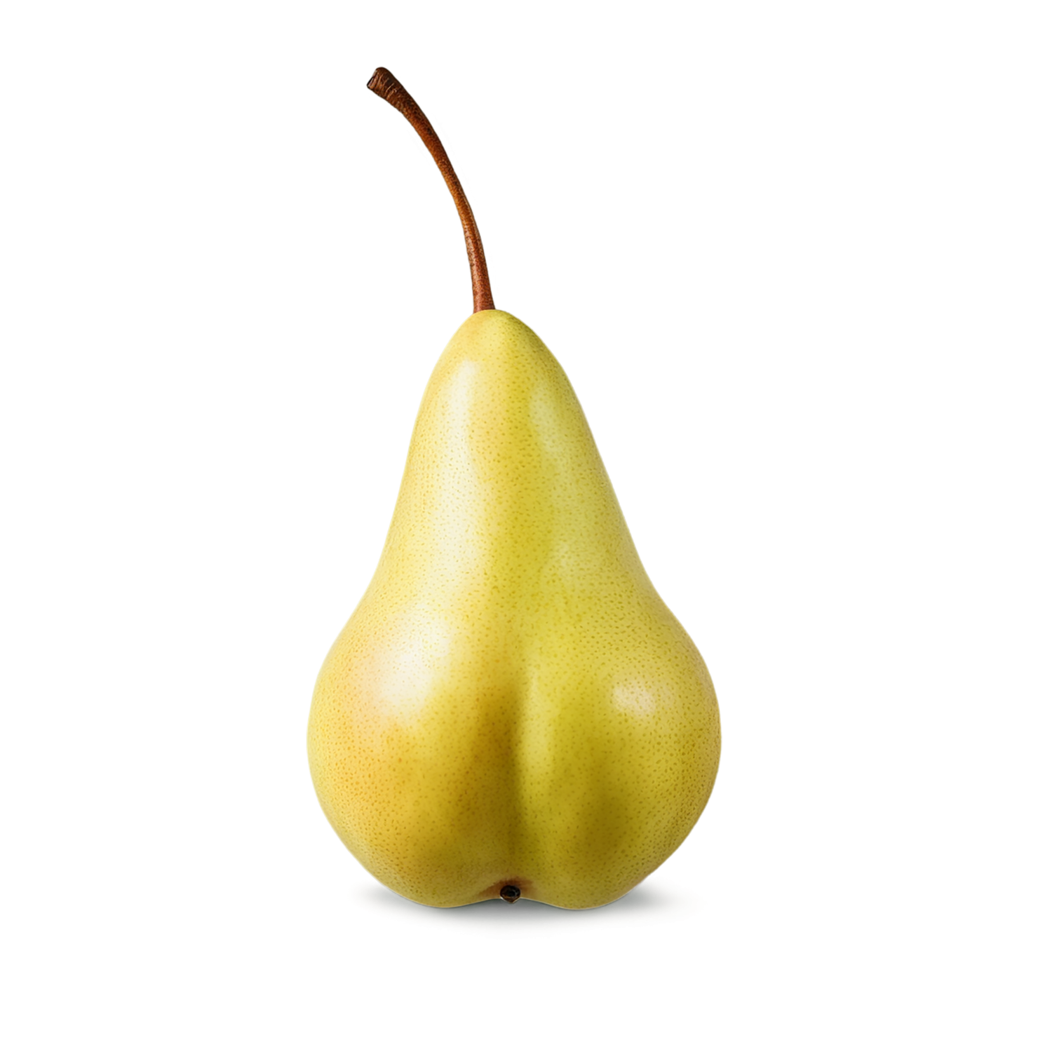 Pear fruit isolated on transparent background #54