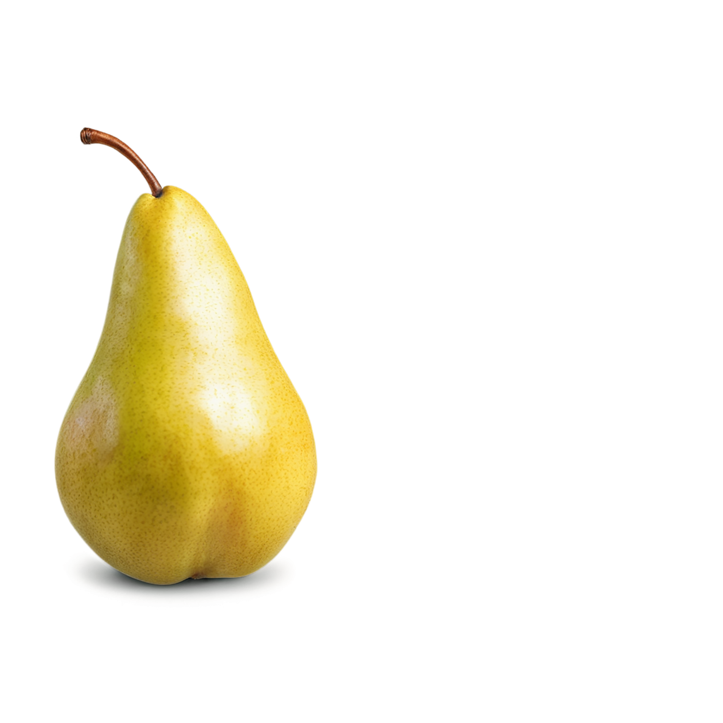 Pear fruit isolated on transparent background #57
