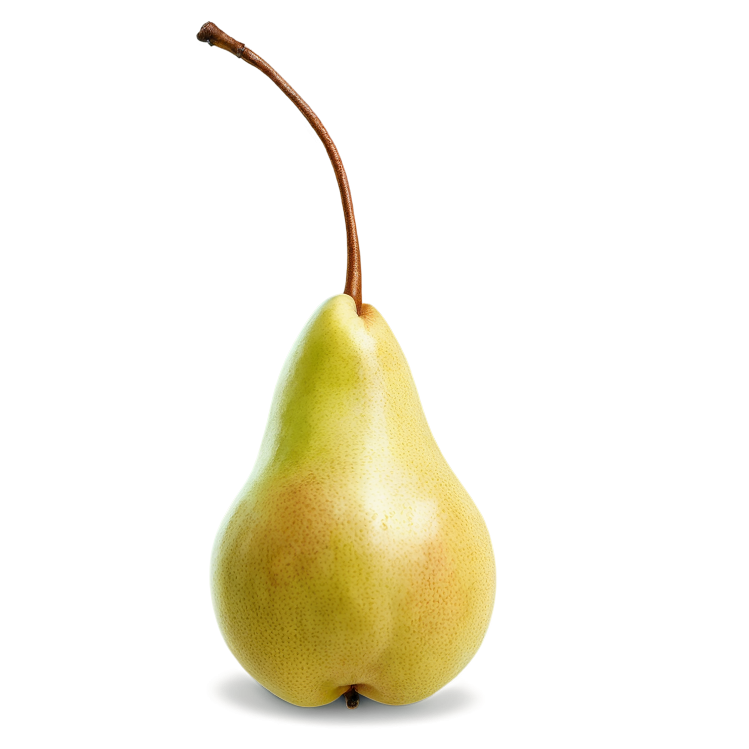 Pear fruit isolated on transparent background #68