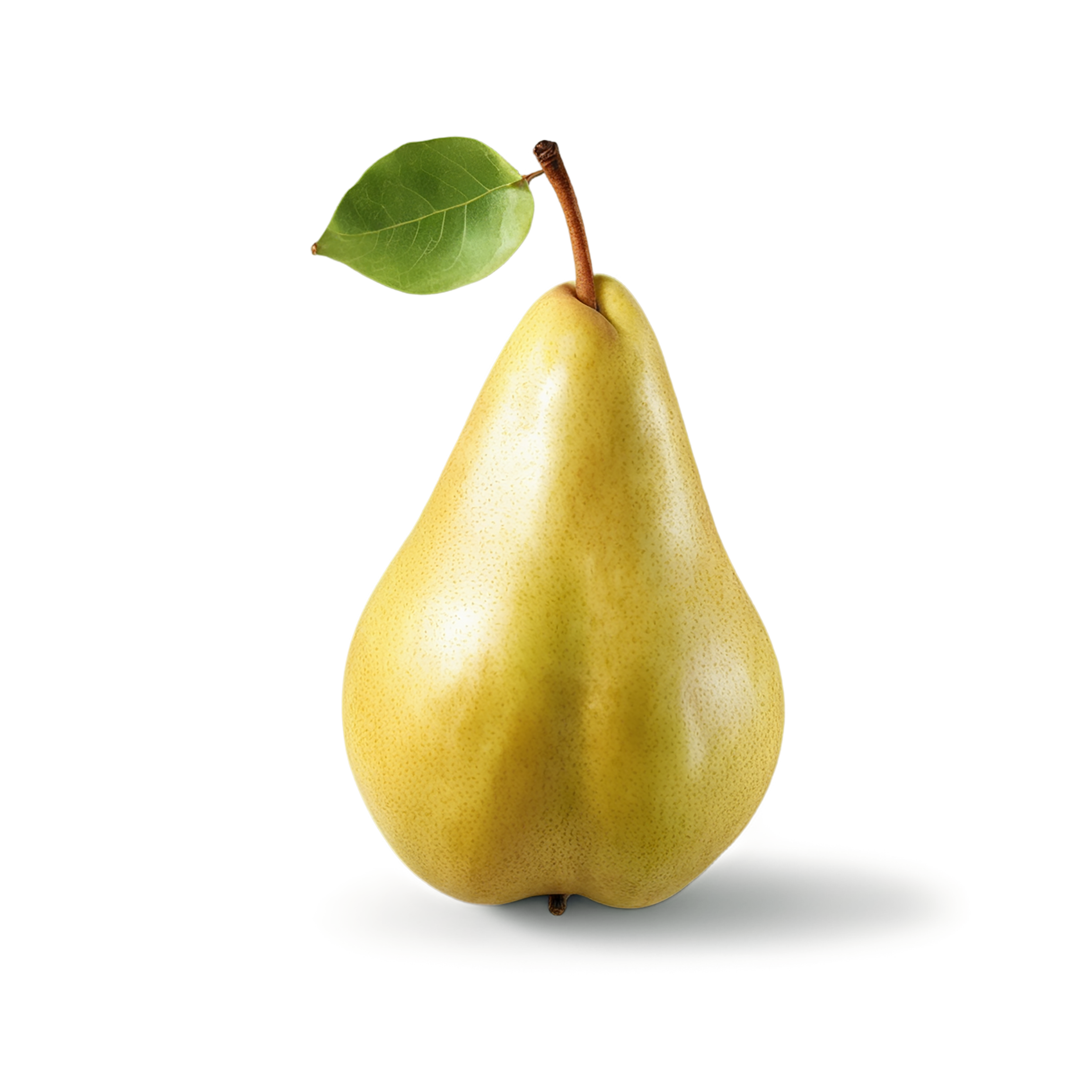 Pear fruit isolated on transparent background #126