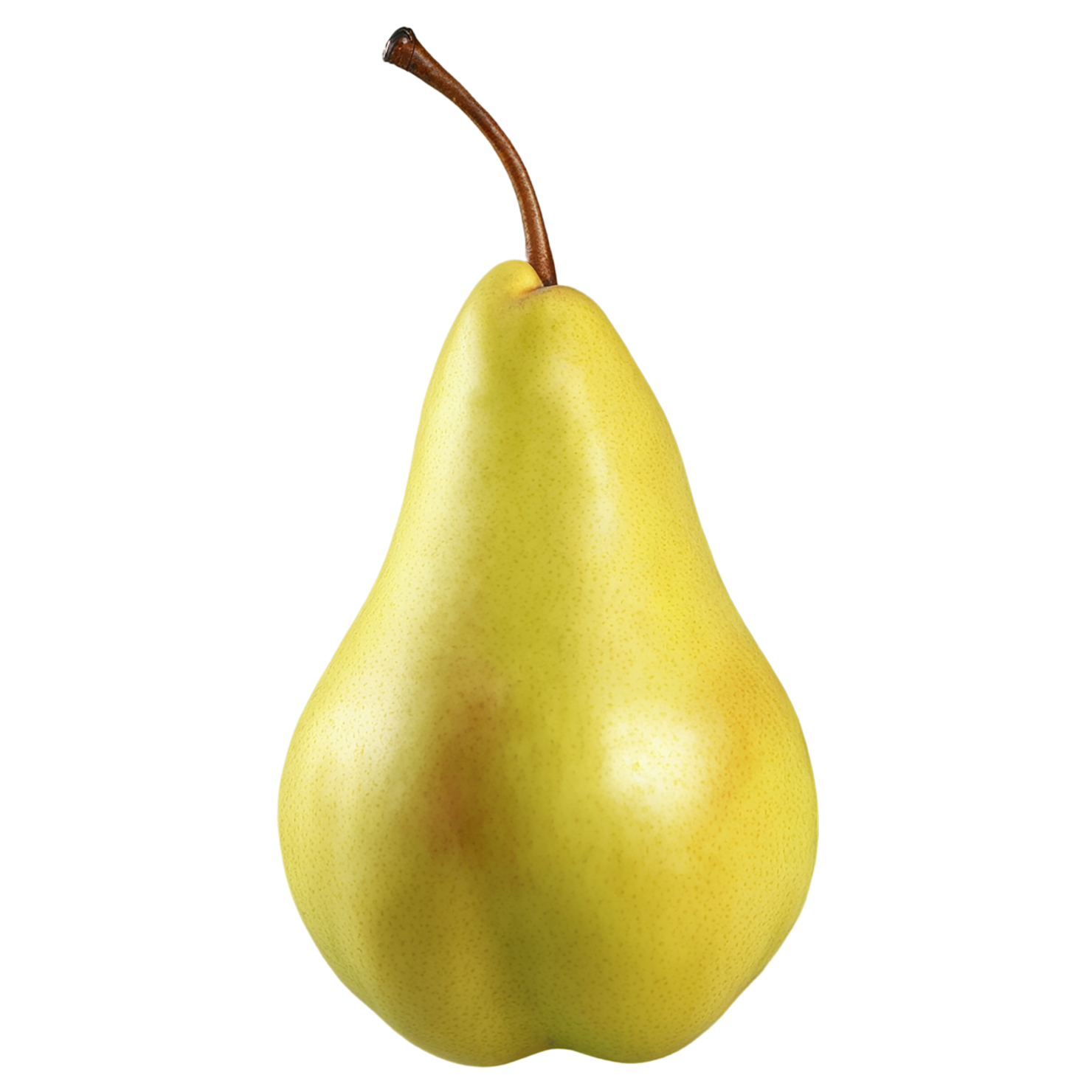 Pear fruit isolated on transparent background #86