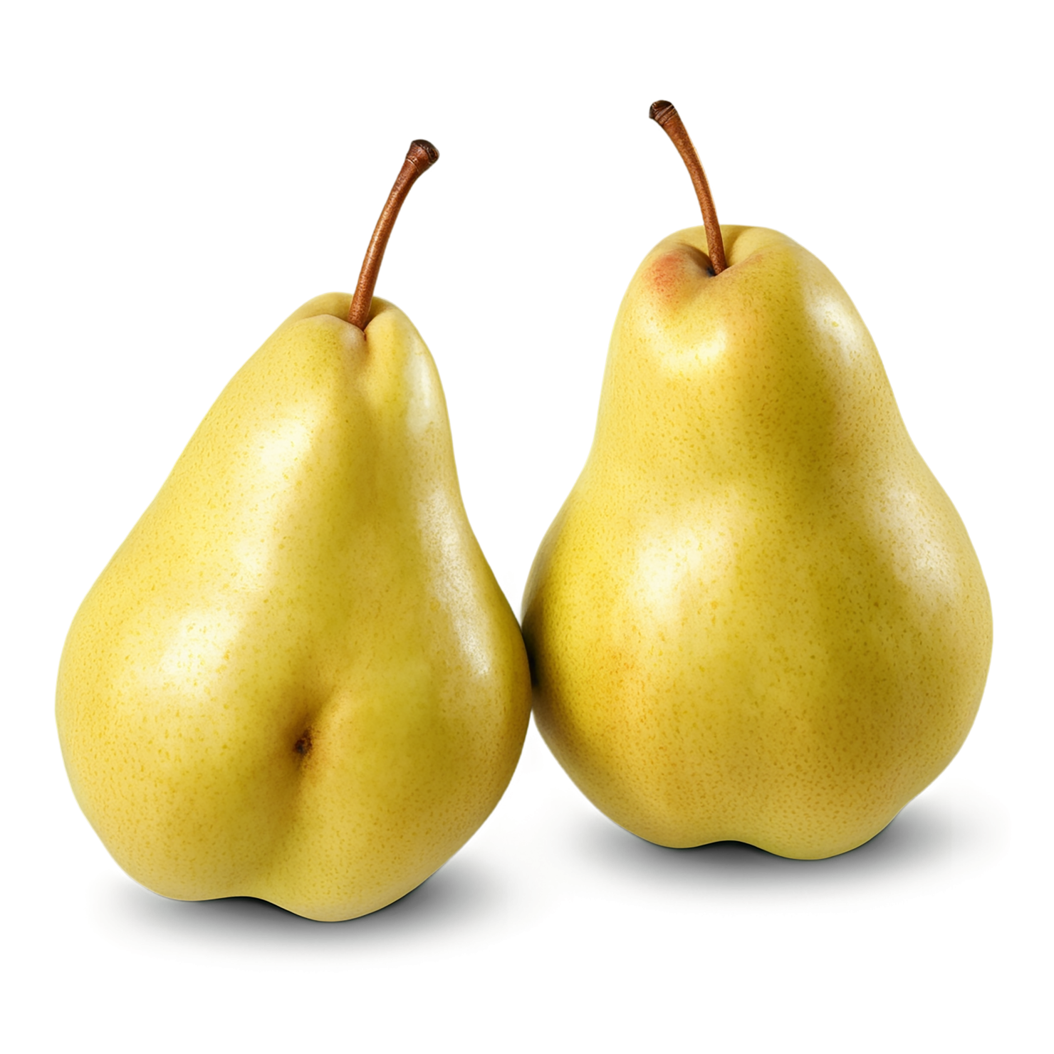 Pear fruit isolated on transparent background #94
