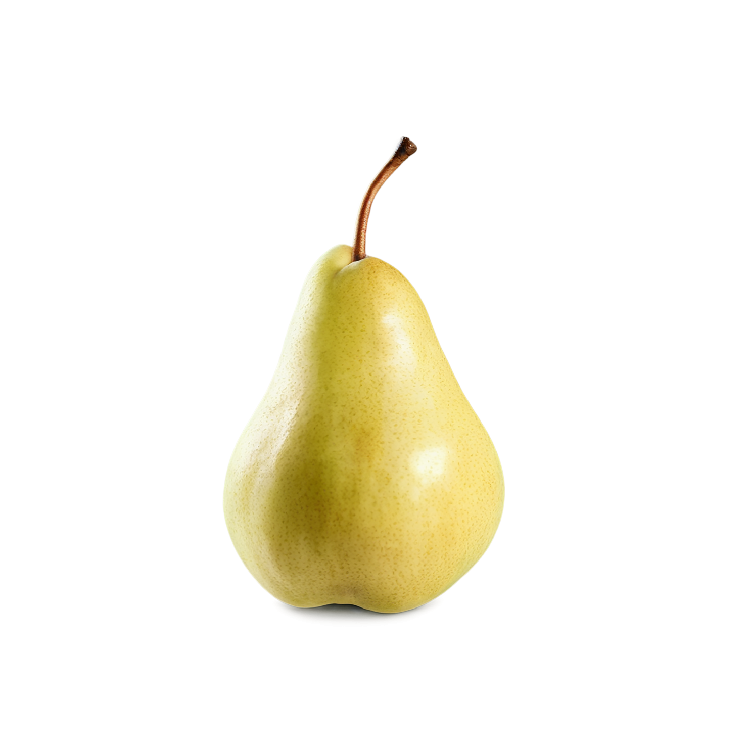 Pear fruit isolated on transparent background #106