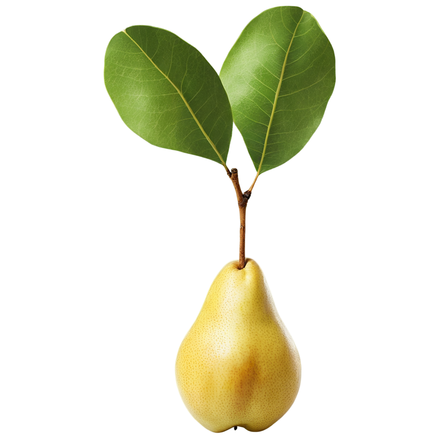 Pear fruit isolated on transparent background #121