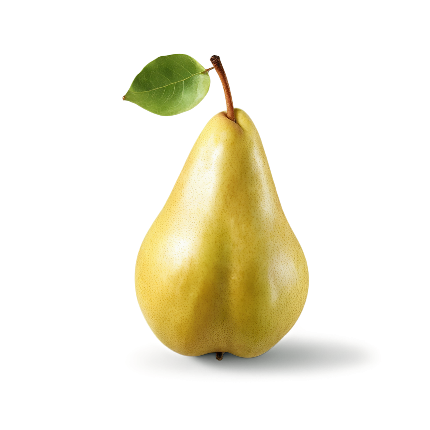 Pear fruit isolated on transparent background #126