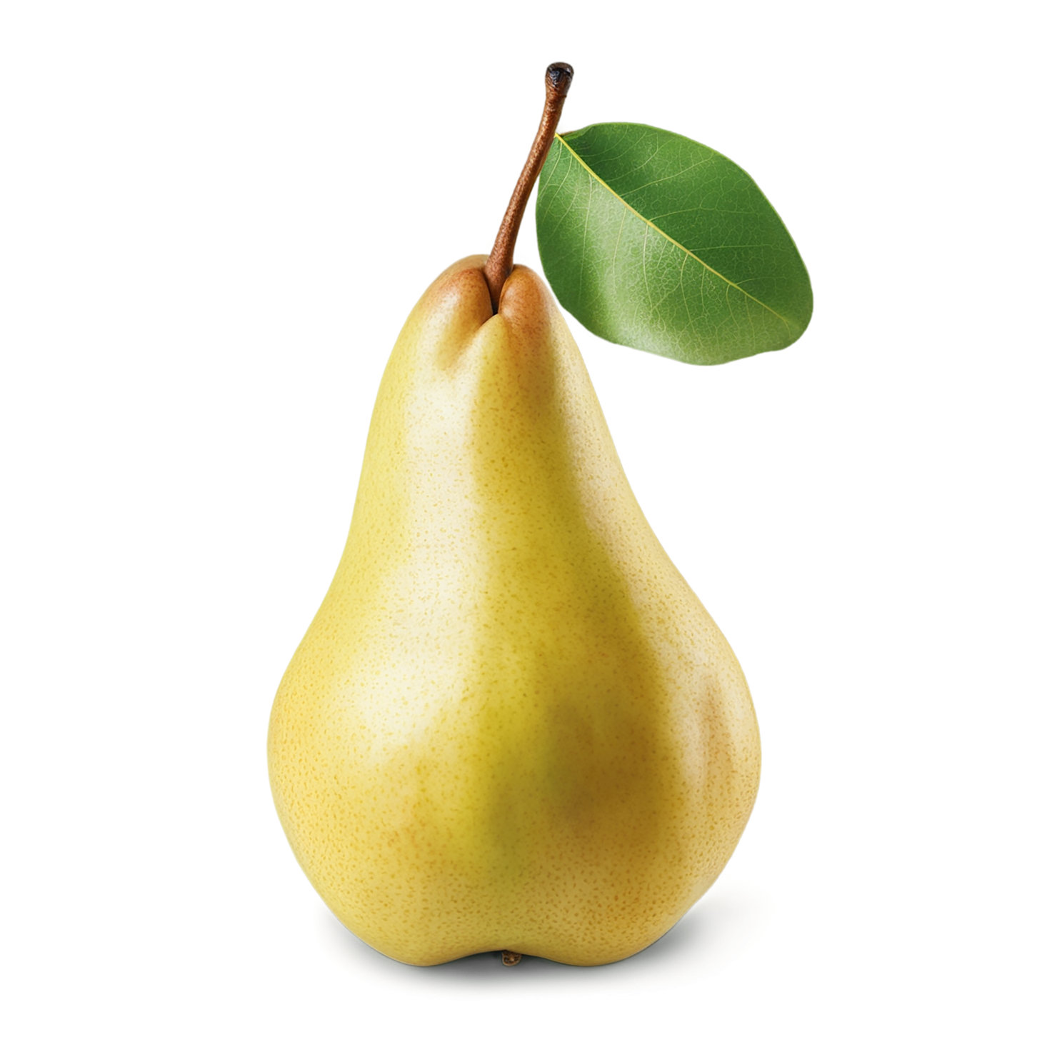 Pear fruit isolated on transparent background #132