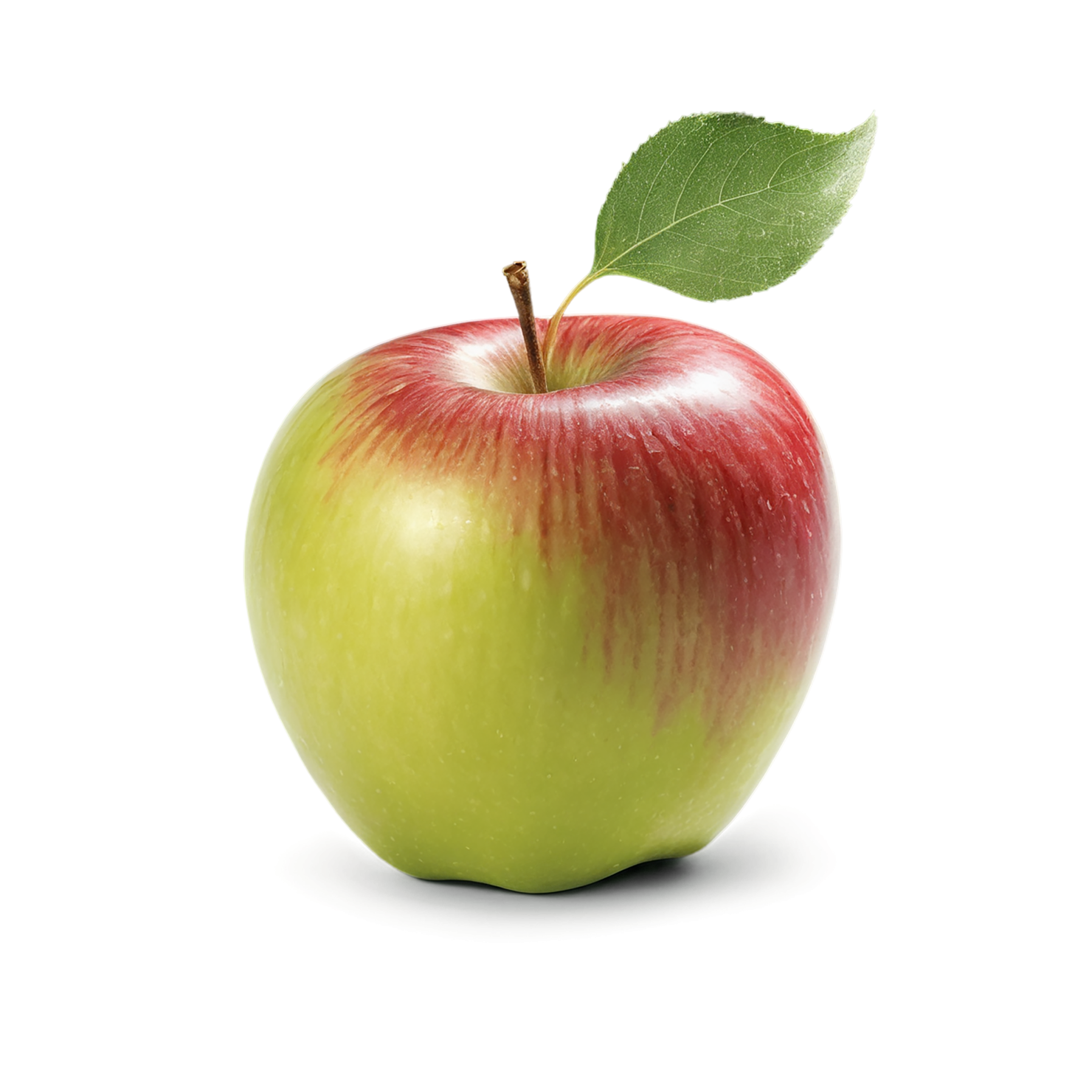 Red and green fruit isolated on transparent background #196