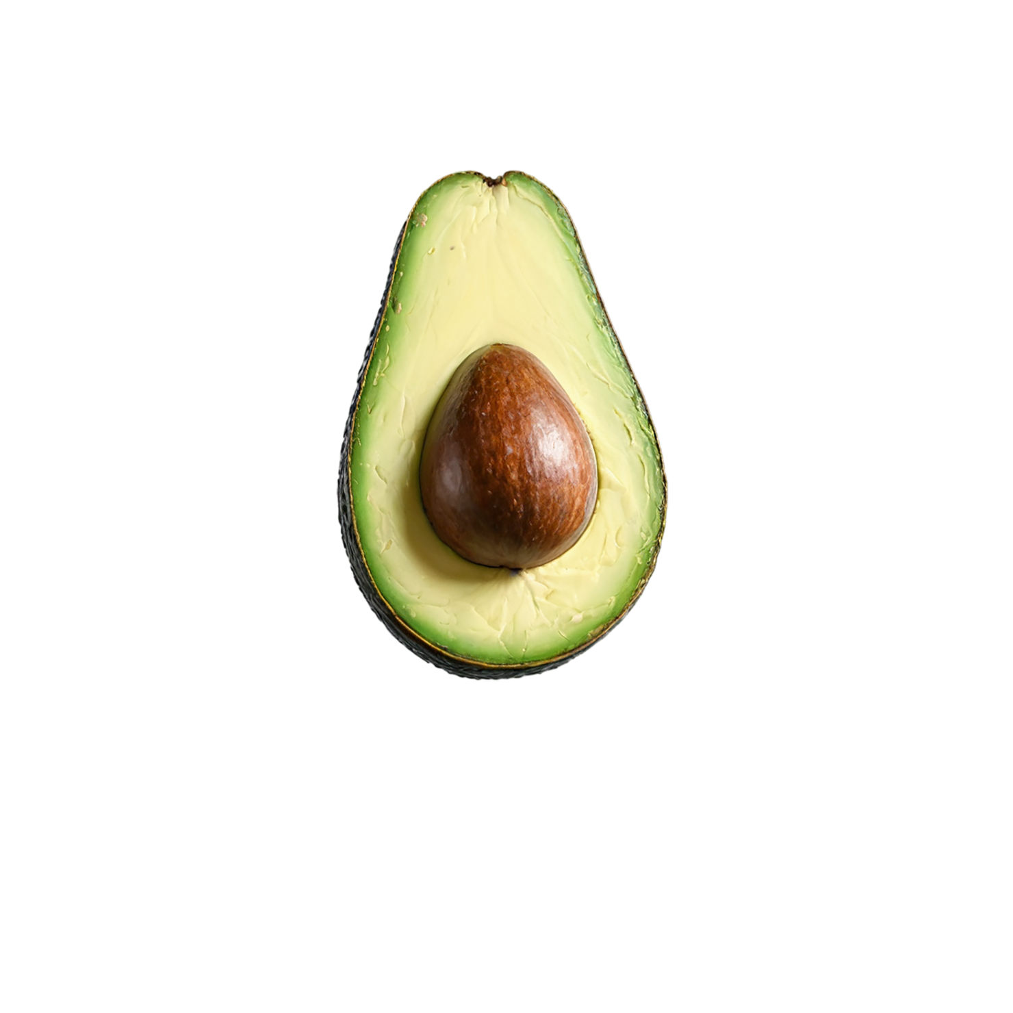 Avocado fruit isolated on transparent background #344