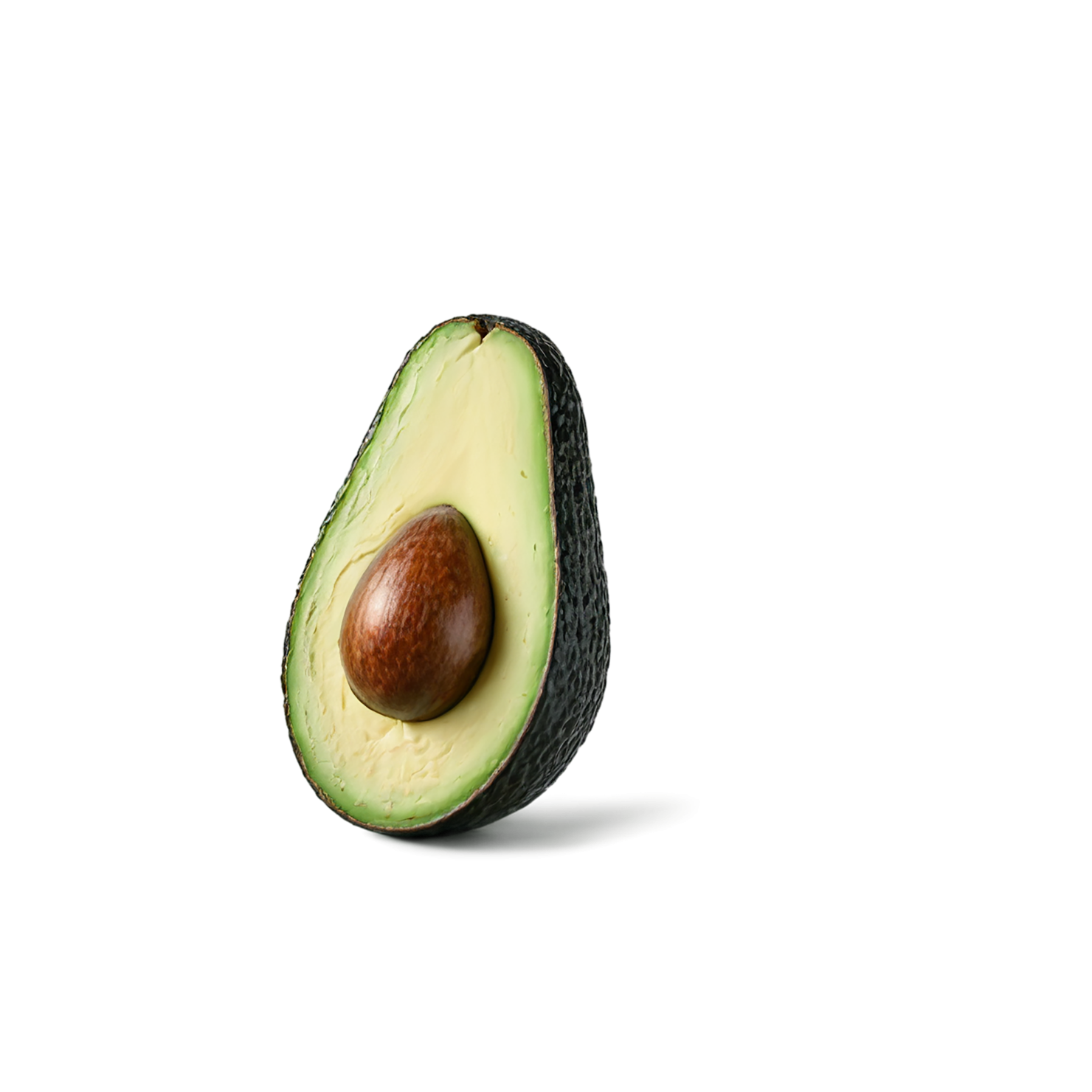 Avocado fruit isolated on transparent background #347