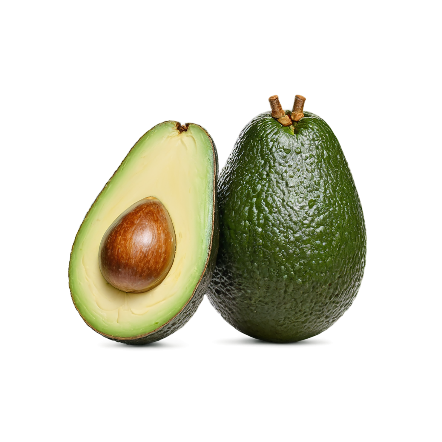 Avocado fruit isolated on transparent background #348