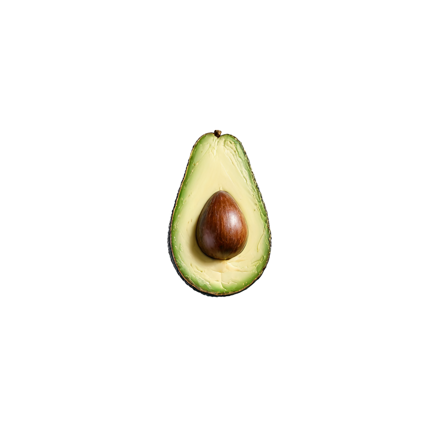 Avocado fruit isolated on transparent background #349