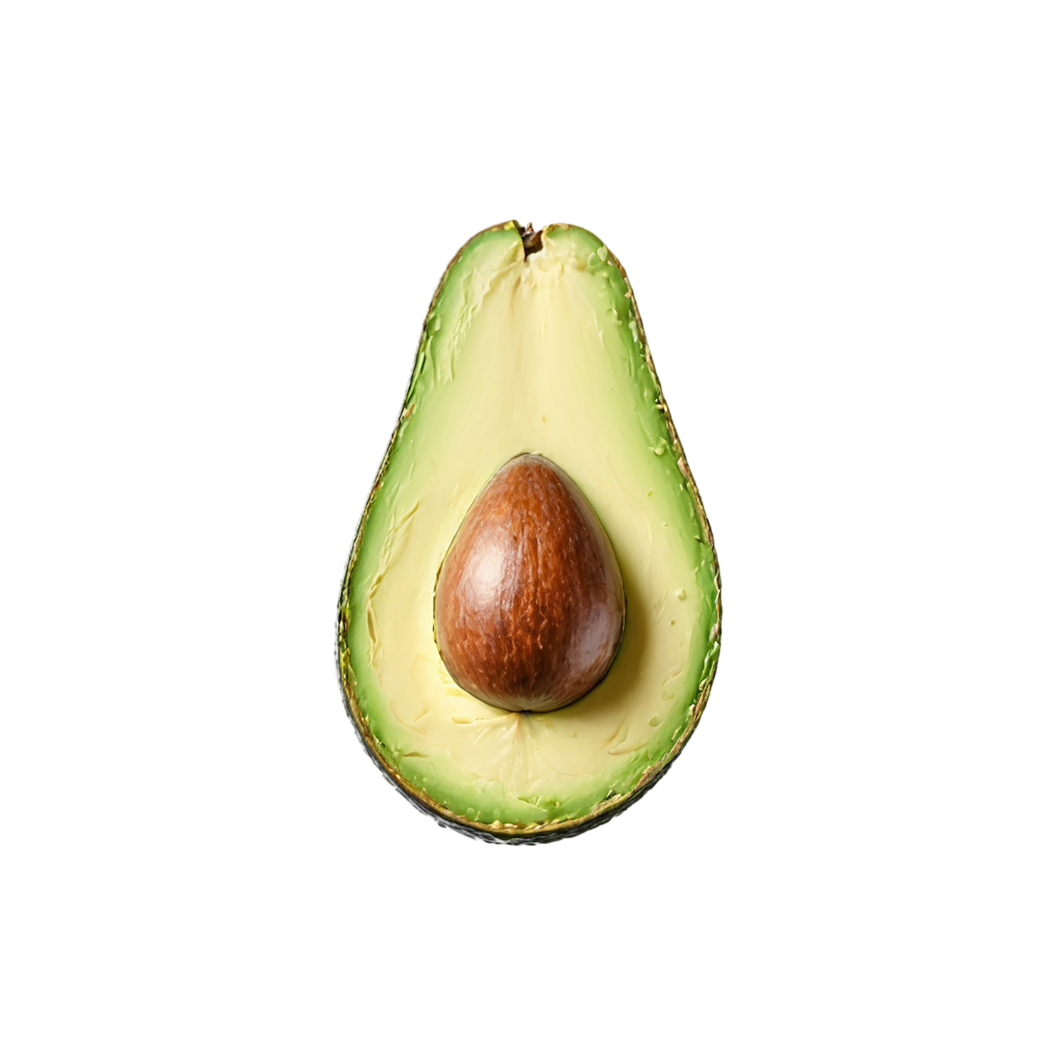 Avocado fruit isolated on transparent background #352