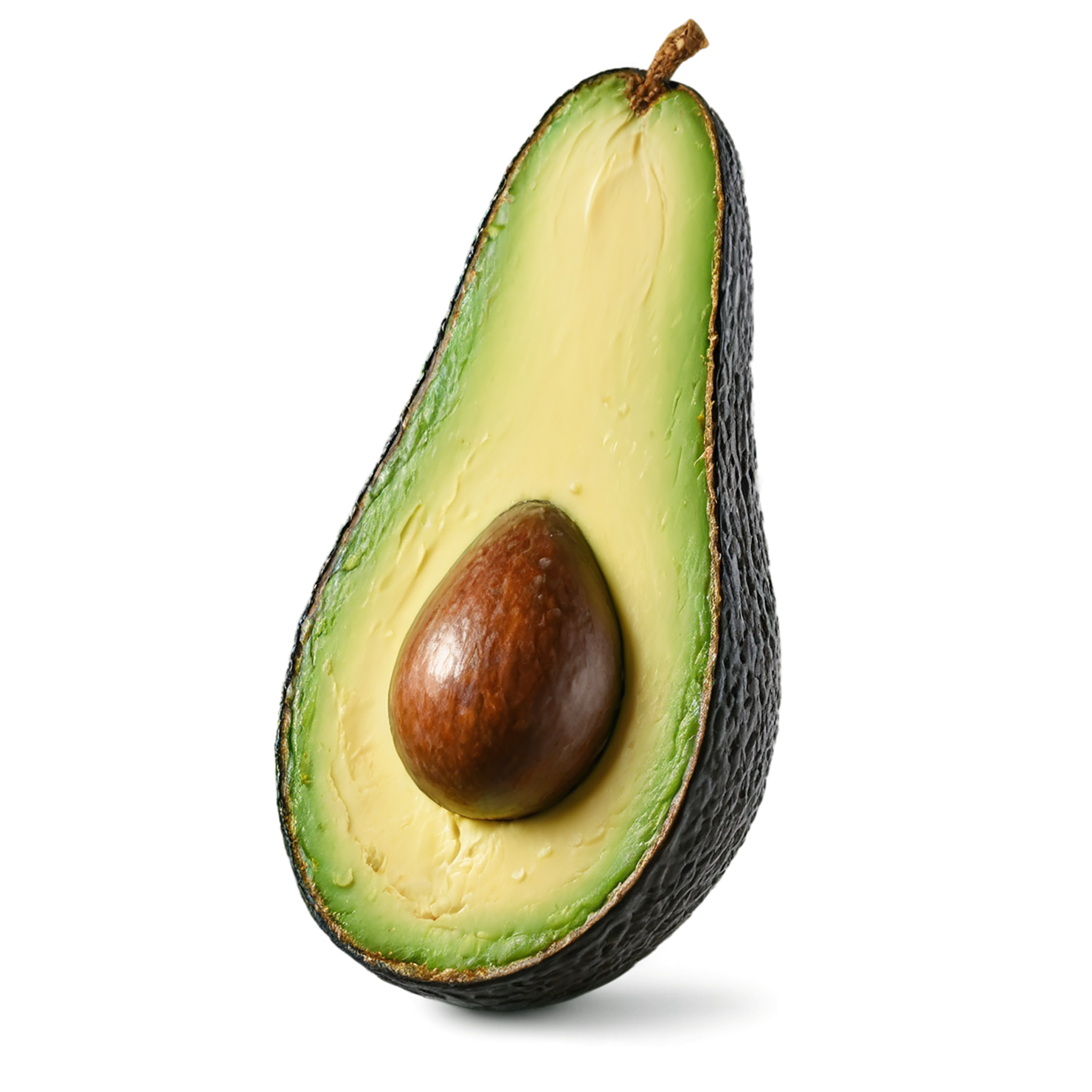 Avocado fruit isolated on transparent background #354