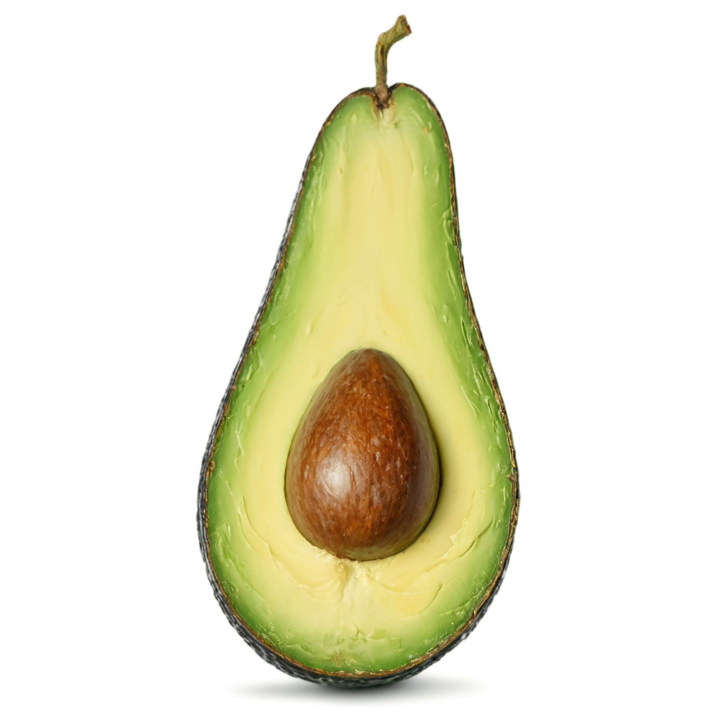 Avocado fruit isolated on transparent background #356
