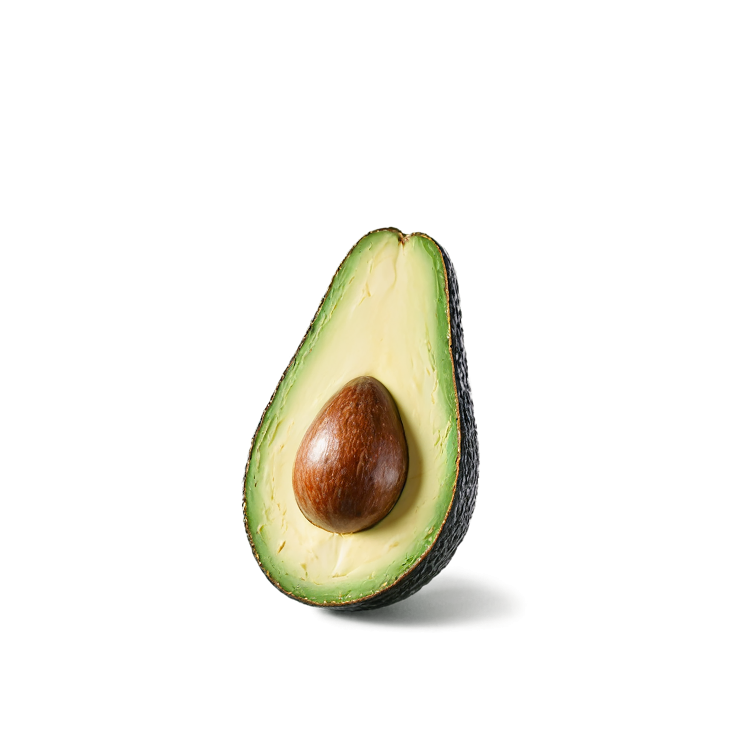 Avocado fruit isolated on transparent background #358