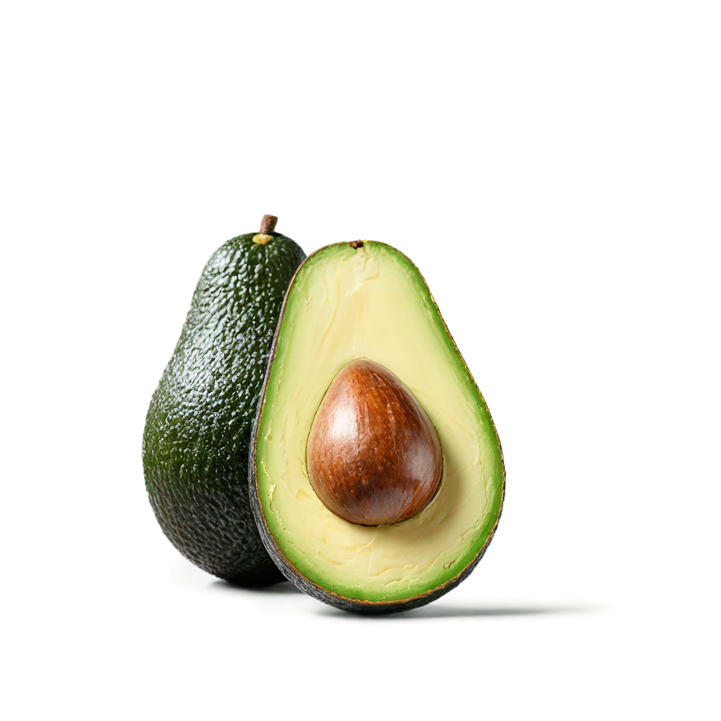 Avocado fruit isolated on transparent background #359