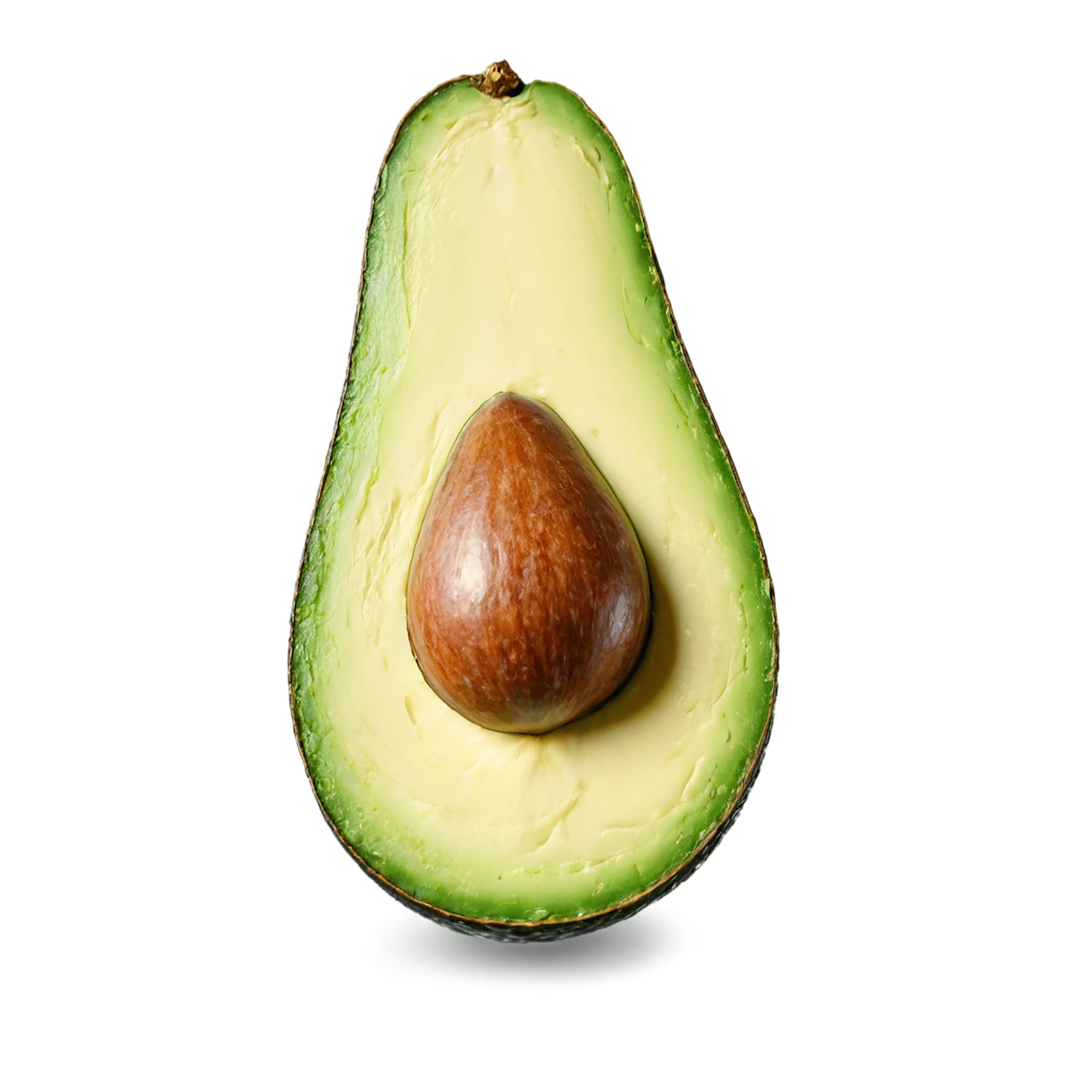 Avocado fruit isolated on transparent background #363
