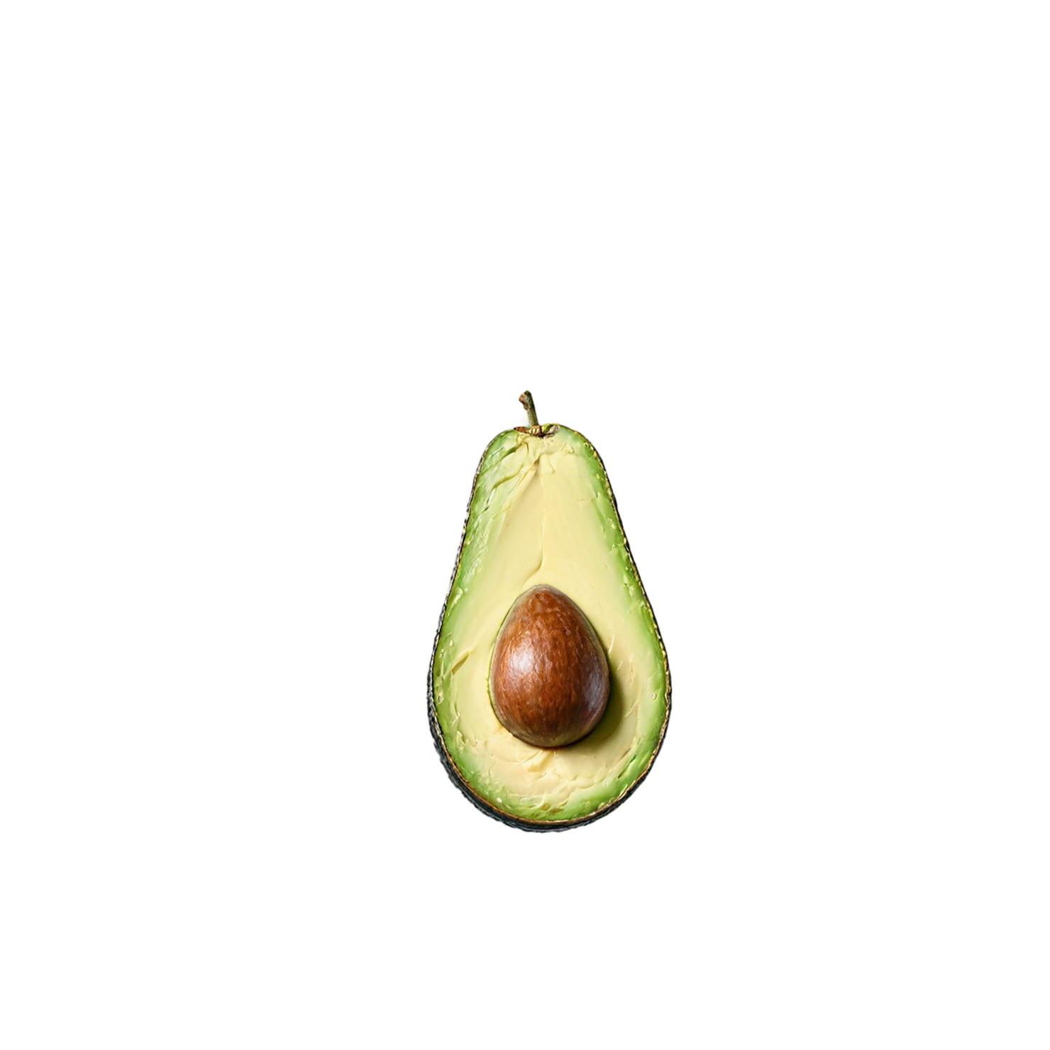 Avocado fruit isolated on transparent background #367