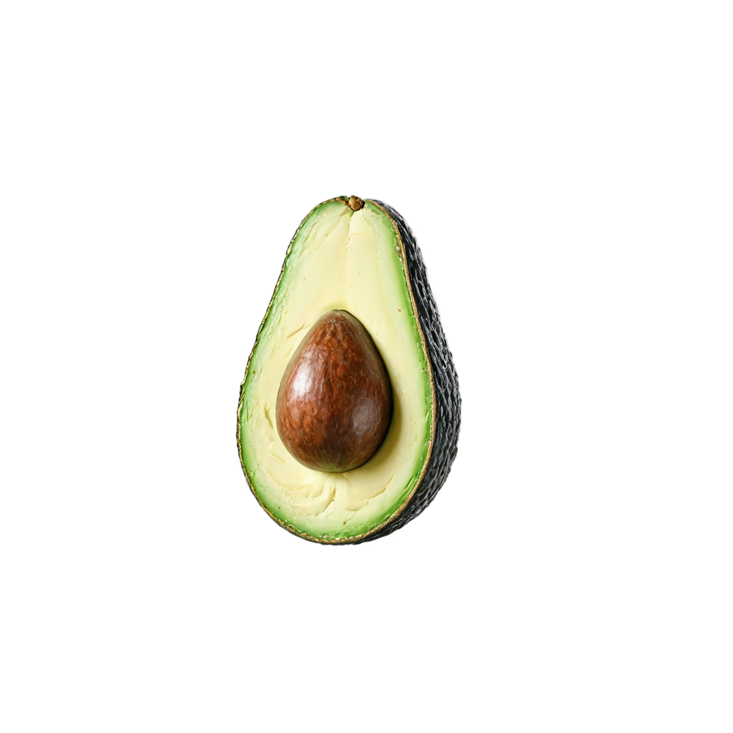 Avocado fruit isolated on transparent background #375