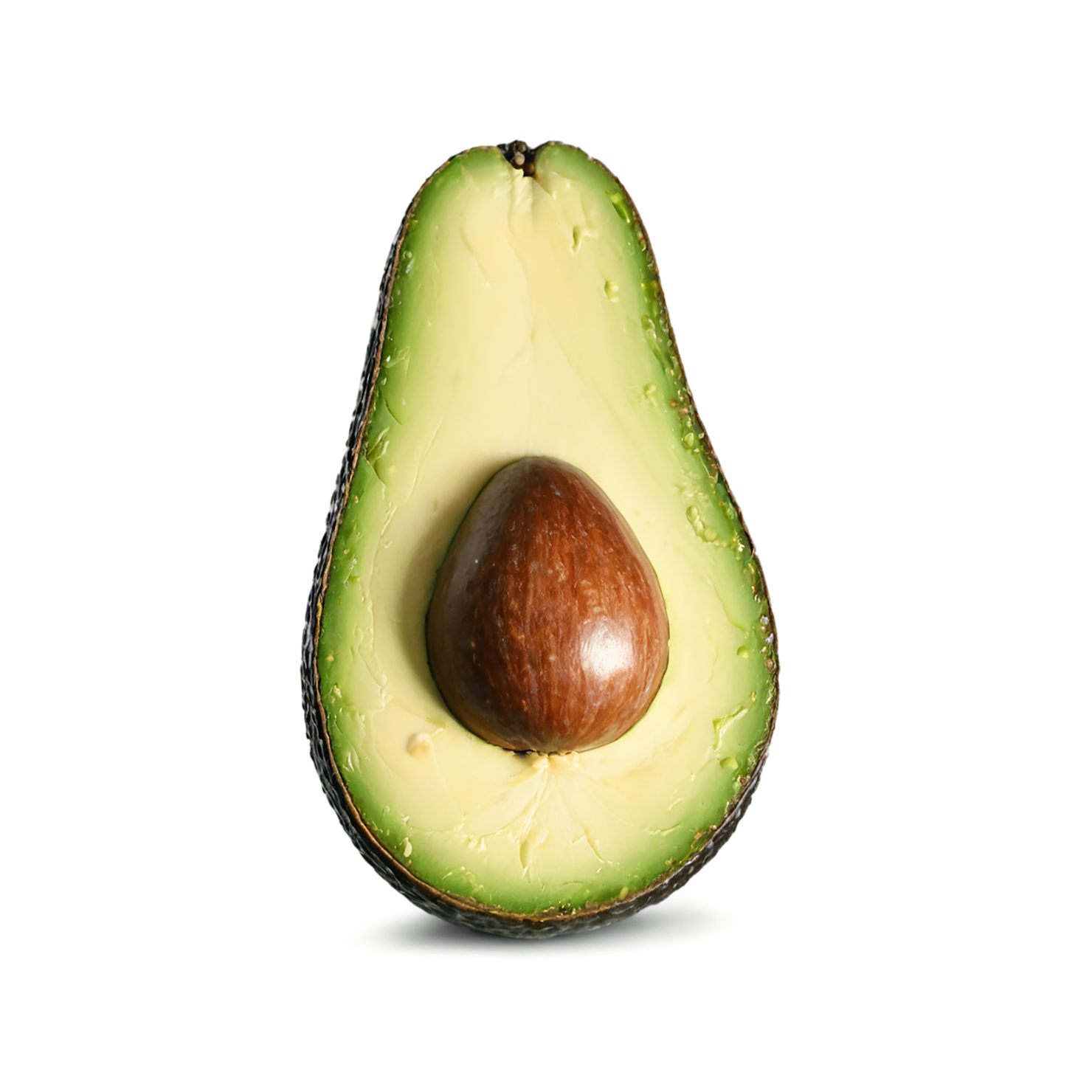 Avocado fruit isolated on transparent background #376