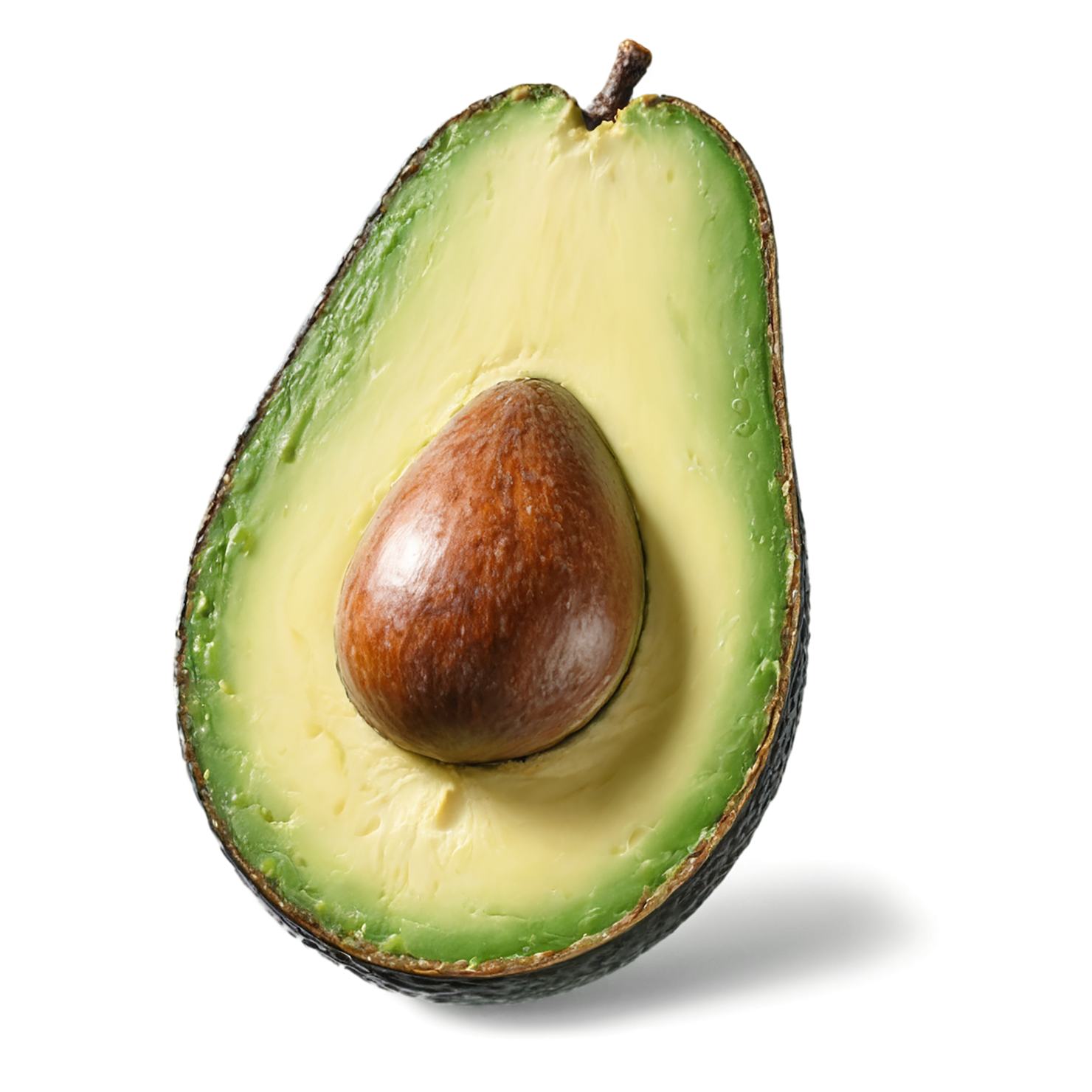 Avocado fruit isolated on transparent background #381