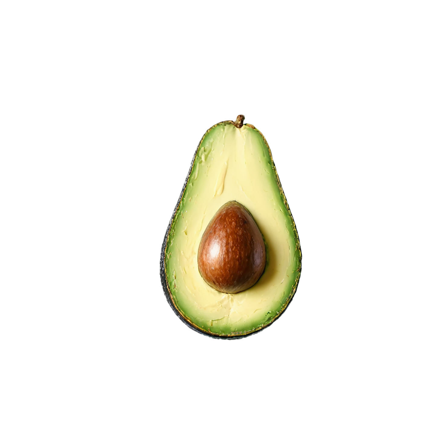 Avocado fruit isolated on transparent background #390