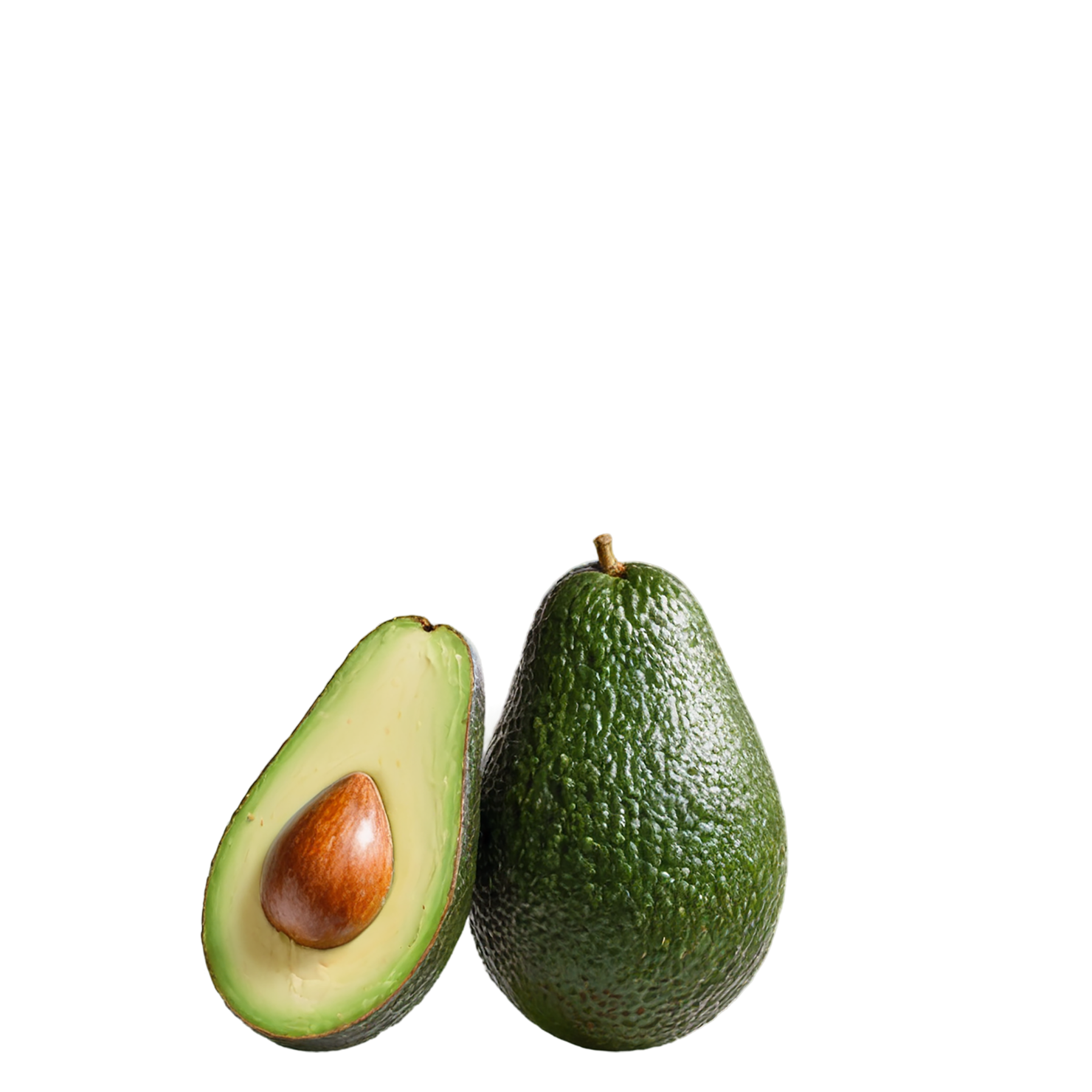 Avocado fruit isolated on transparent background #392
