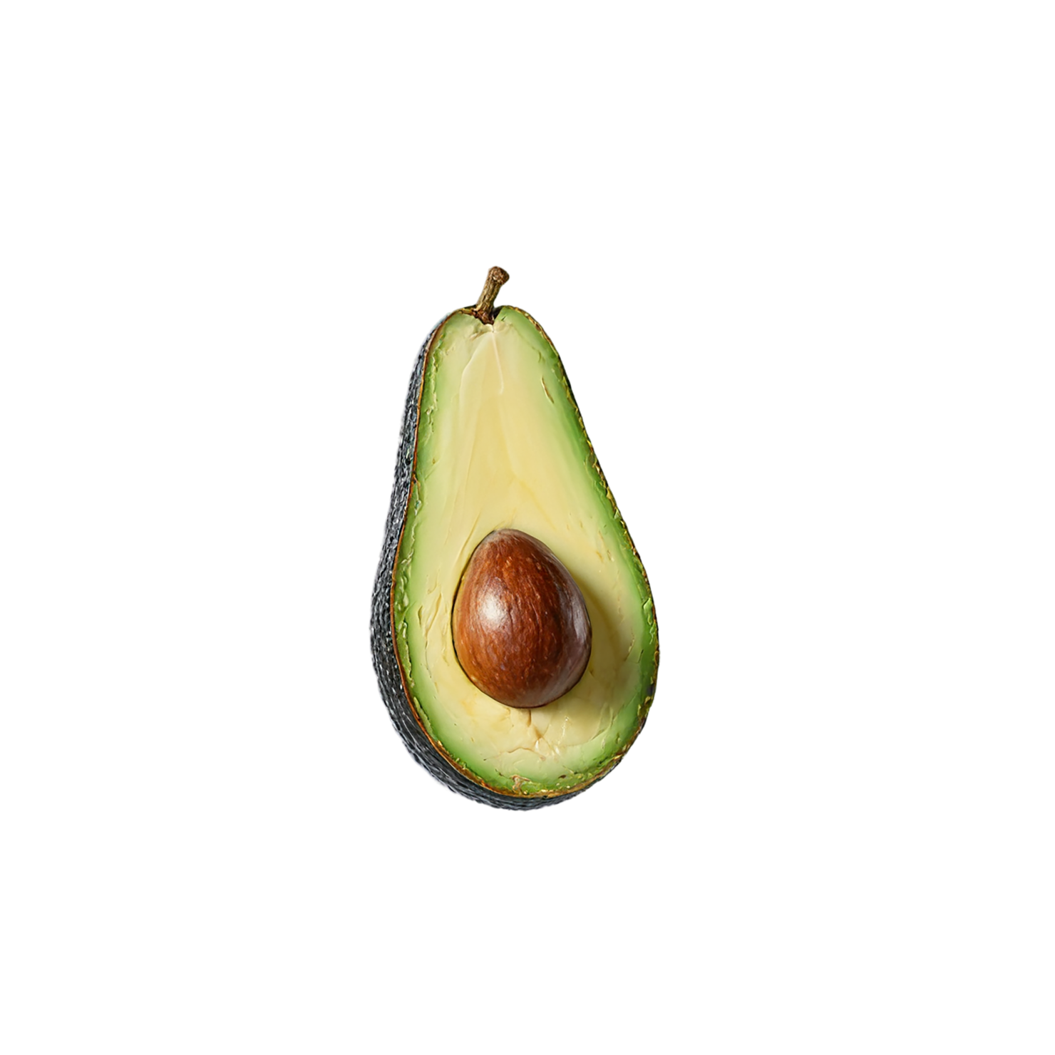 Avocado fruit isolated on transparent background #398