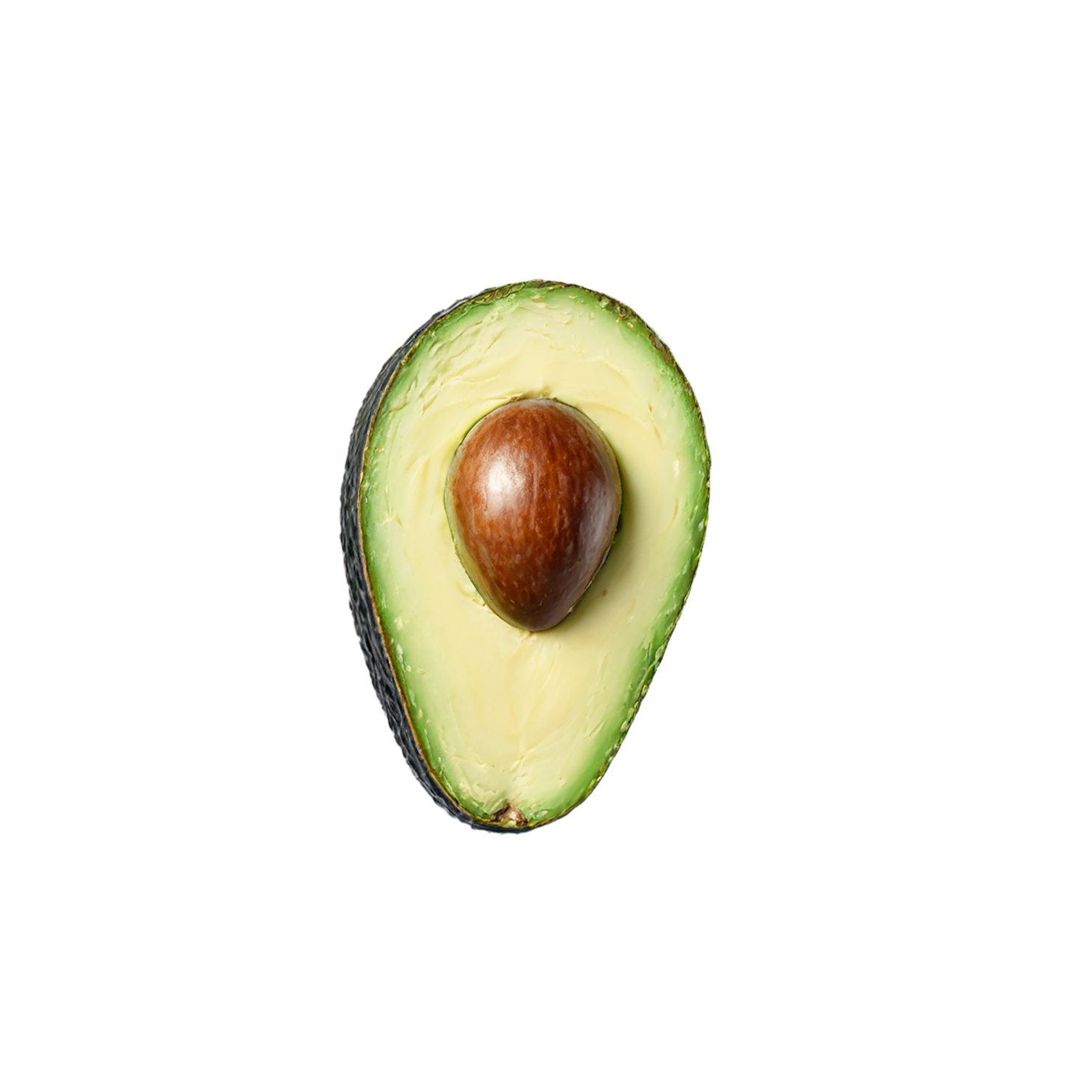 Avocado fruit isolated on transparent background #399