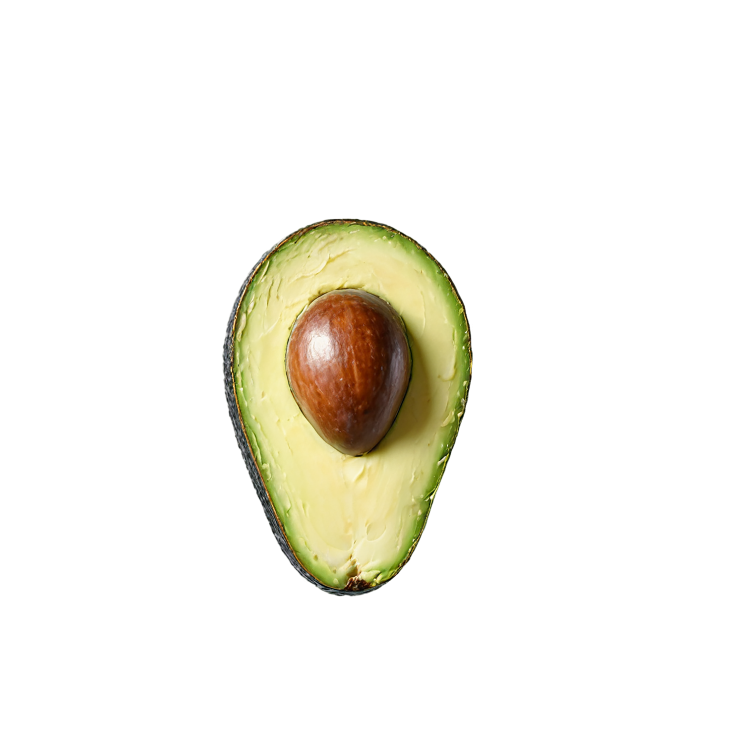 Avocado fruit isolated on transparent background #400