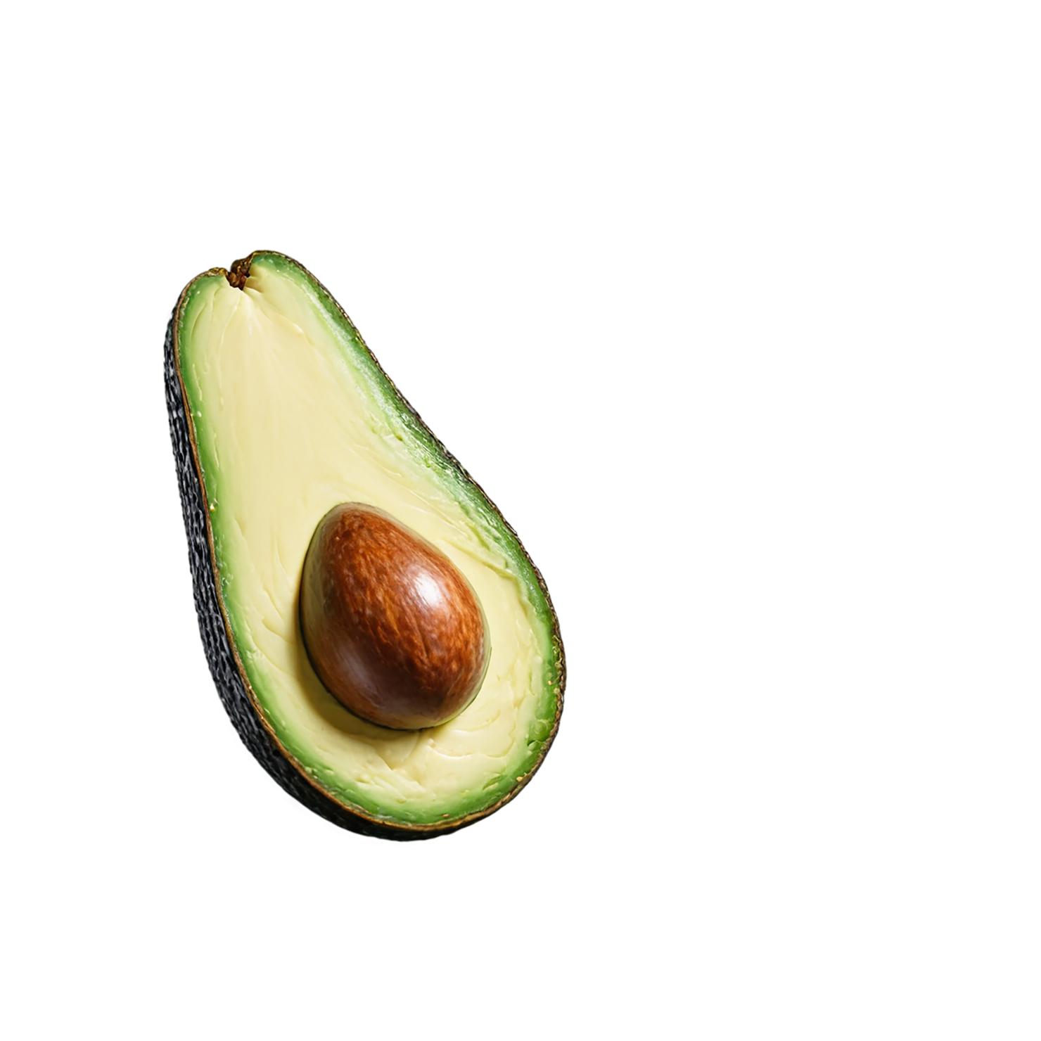 Avocado fruit isolated on transparent background #406