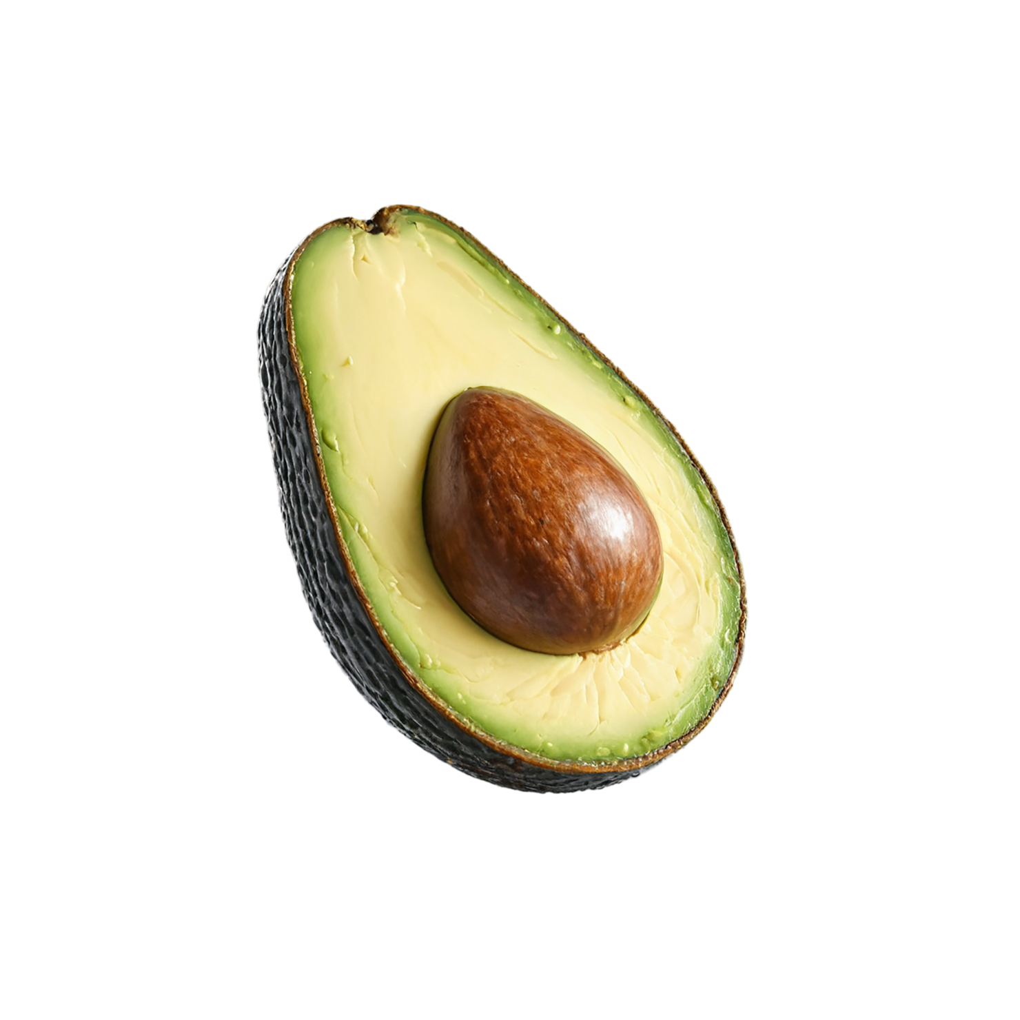 Avocado fruit isolated on transparent background #407
