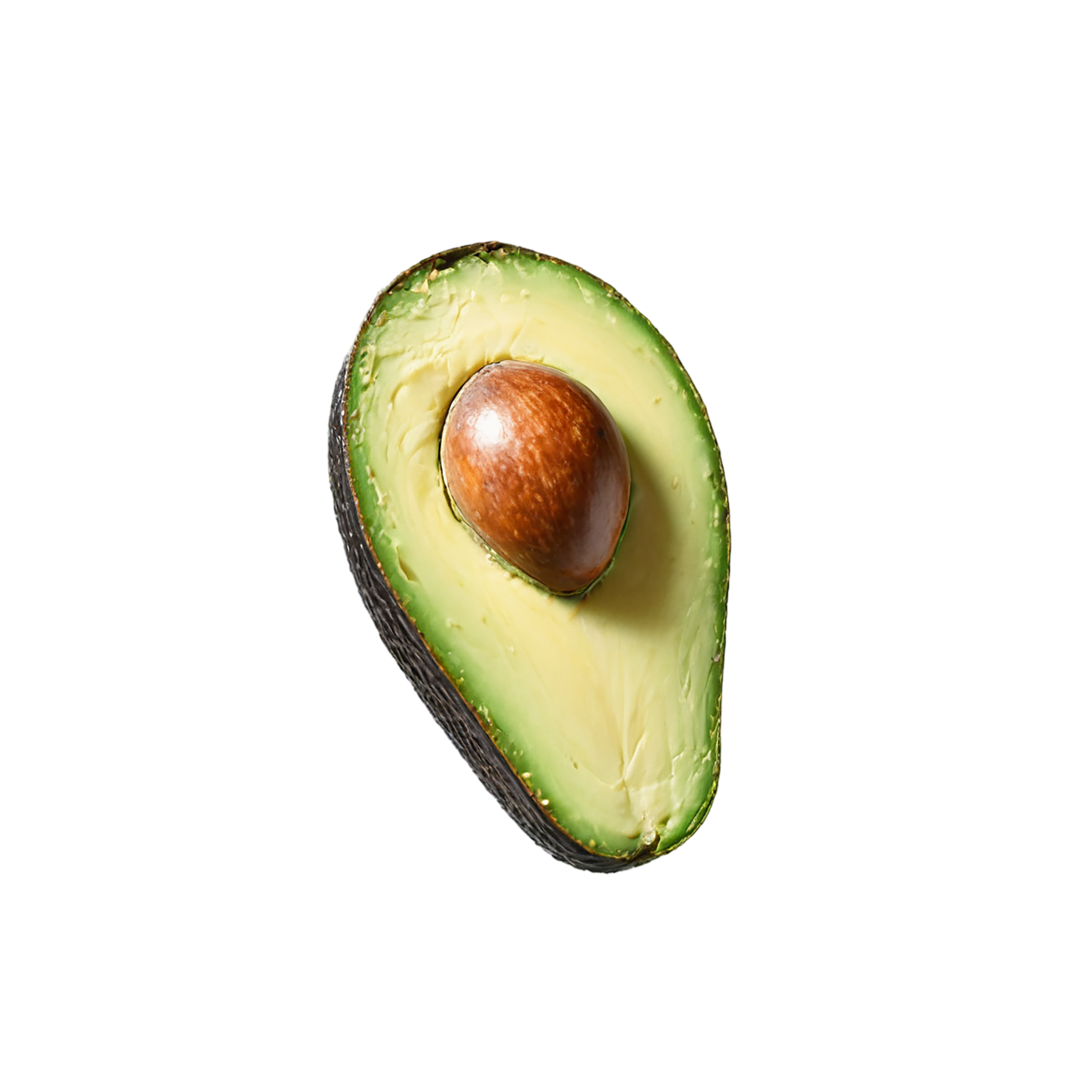 Avocado fruit isolated on transparent background #413