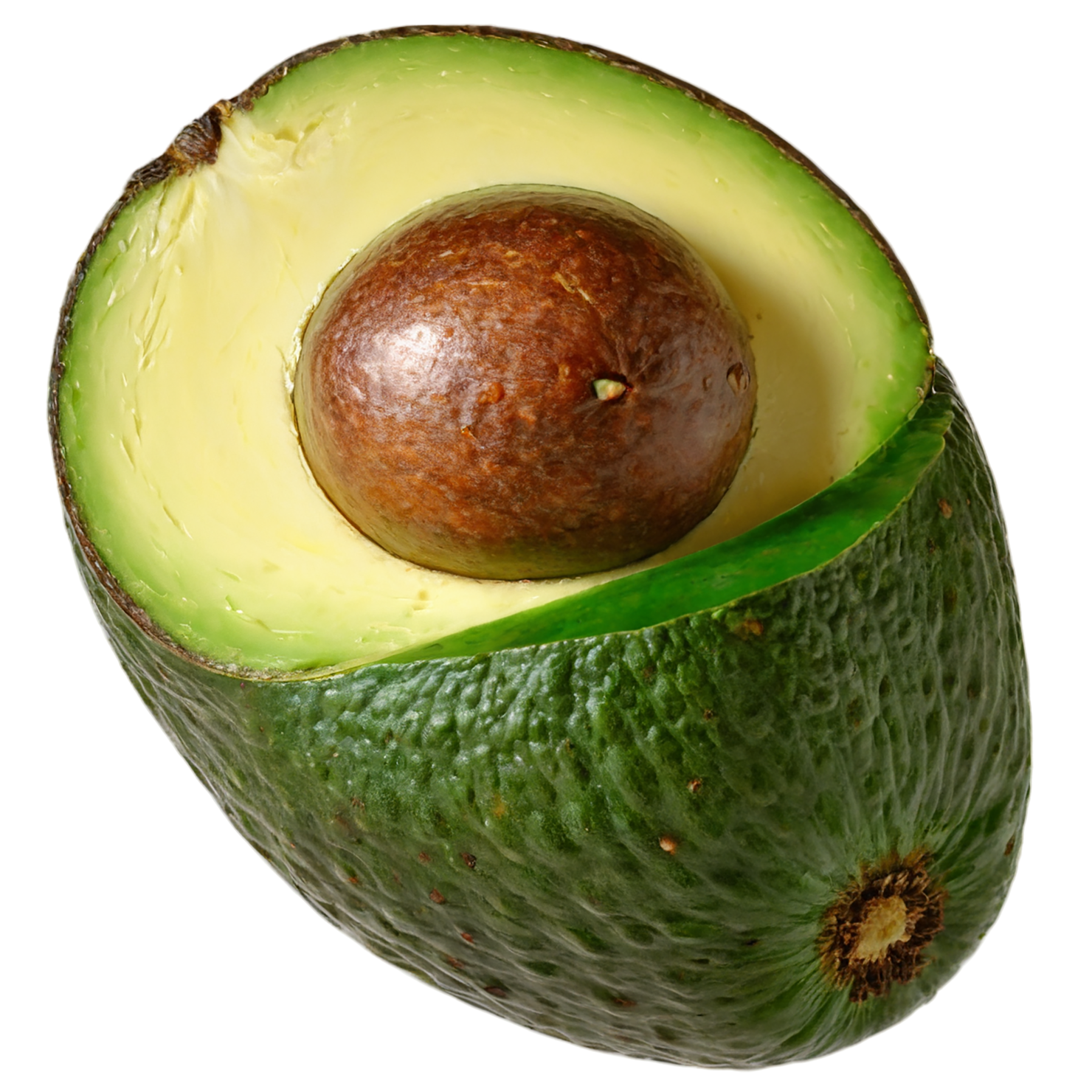 Avocado fruit isolated on transparent background #414