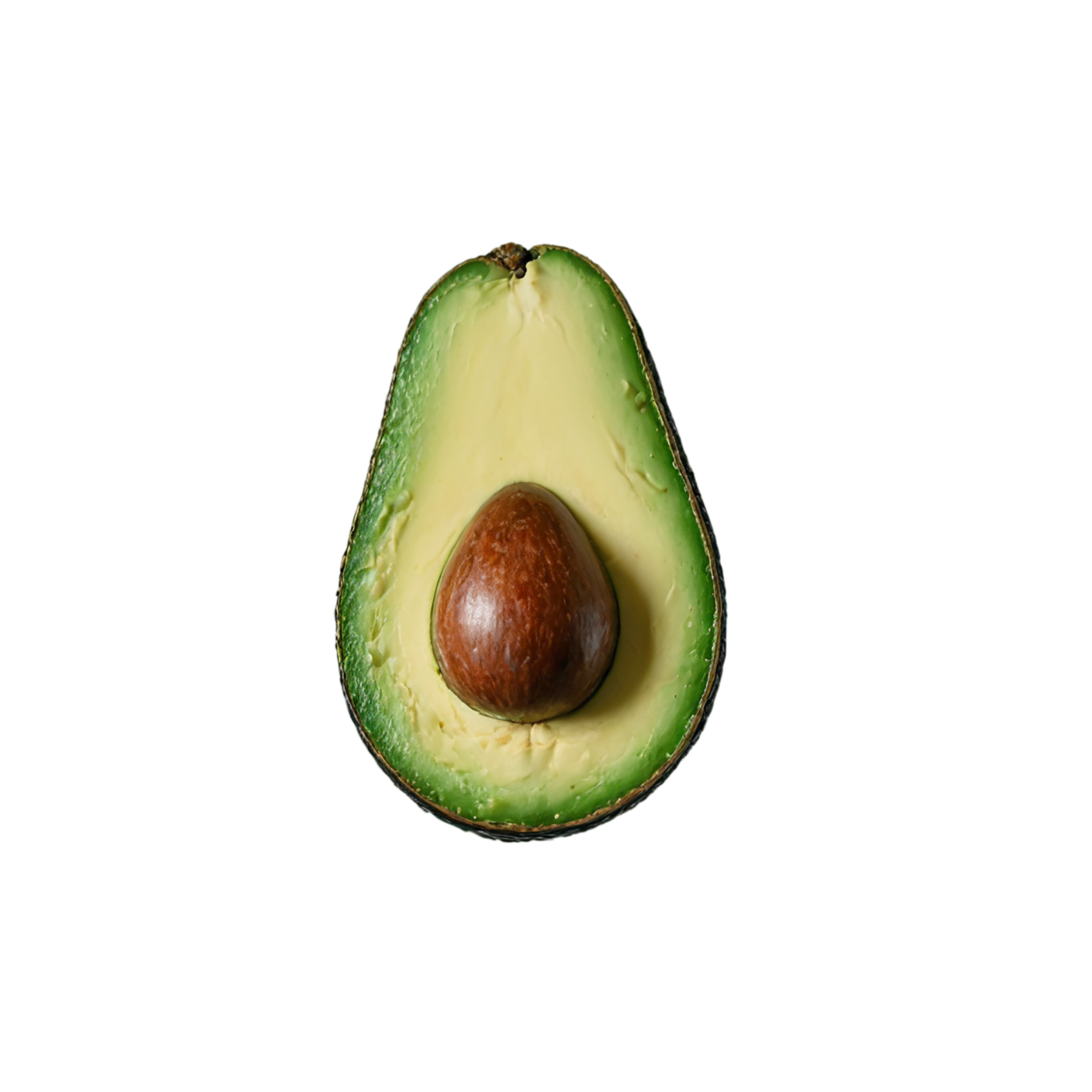 Avocado fruit isolated on transparent background #421