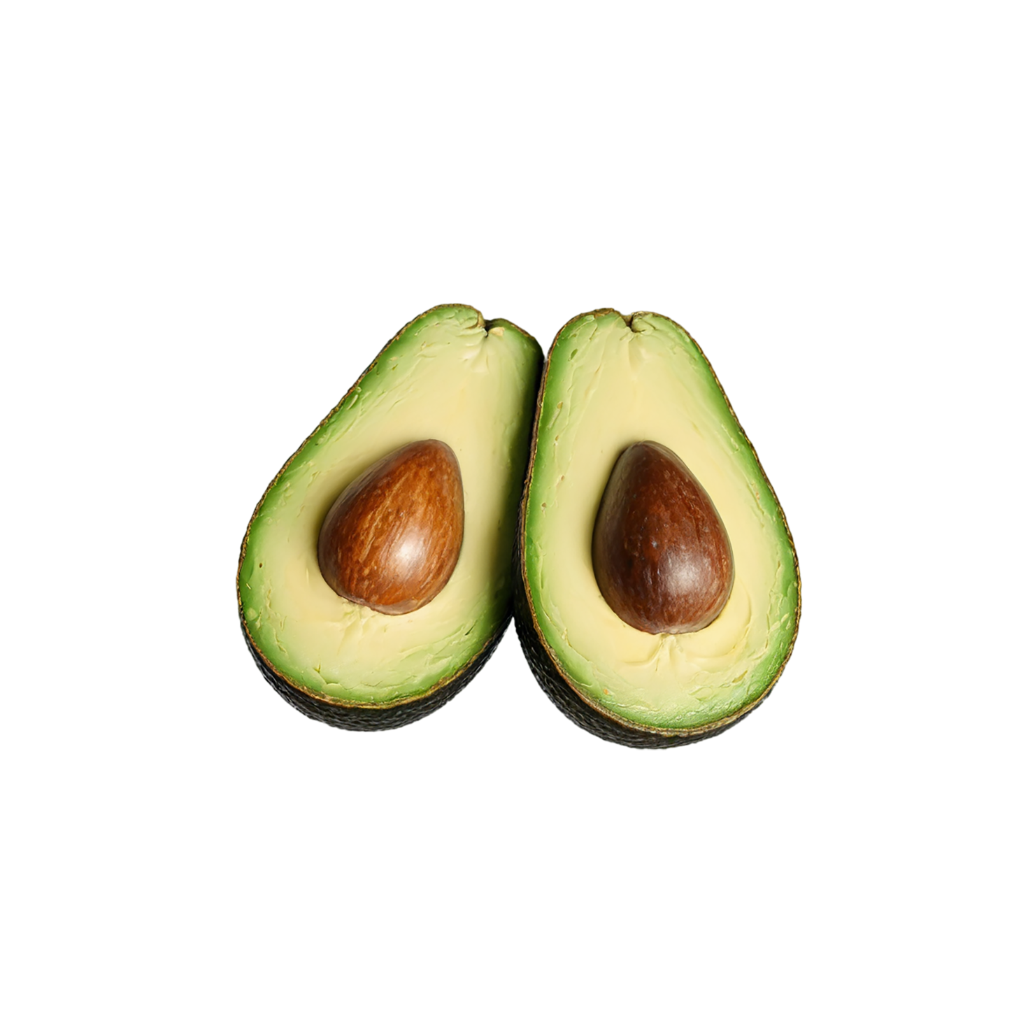 Avocado fruit isolated on transparent background #422