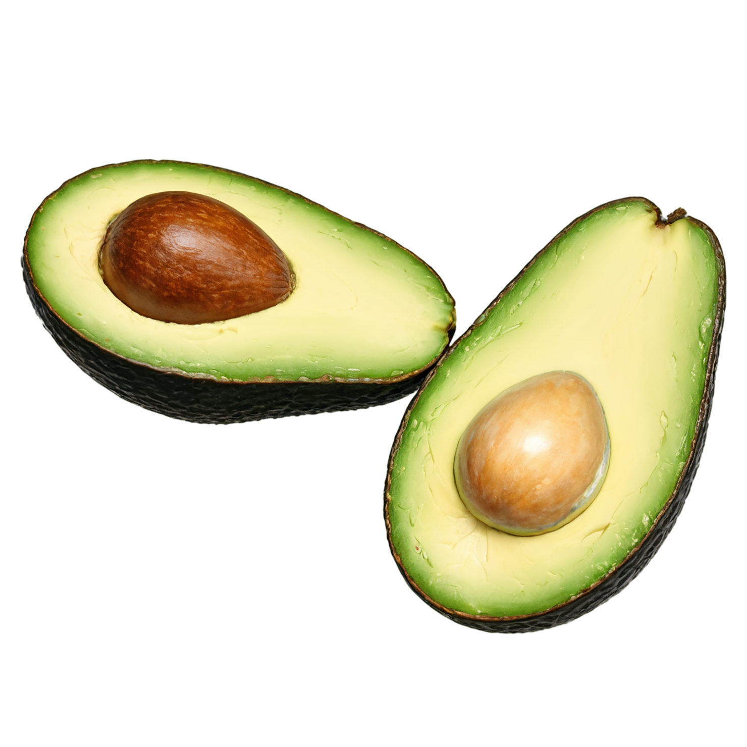 Avocado fruit isolated on transparent background #424