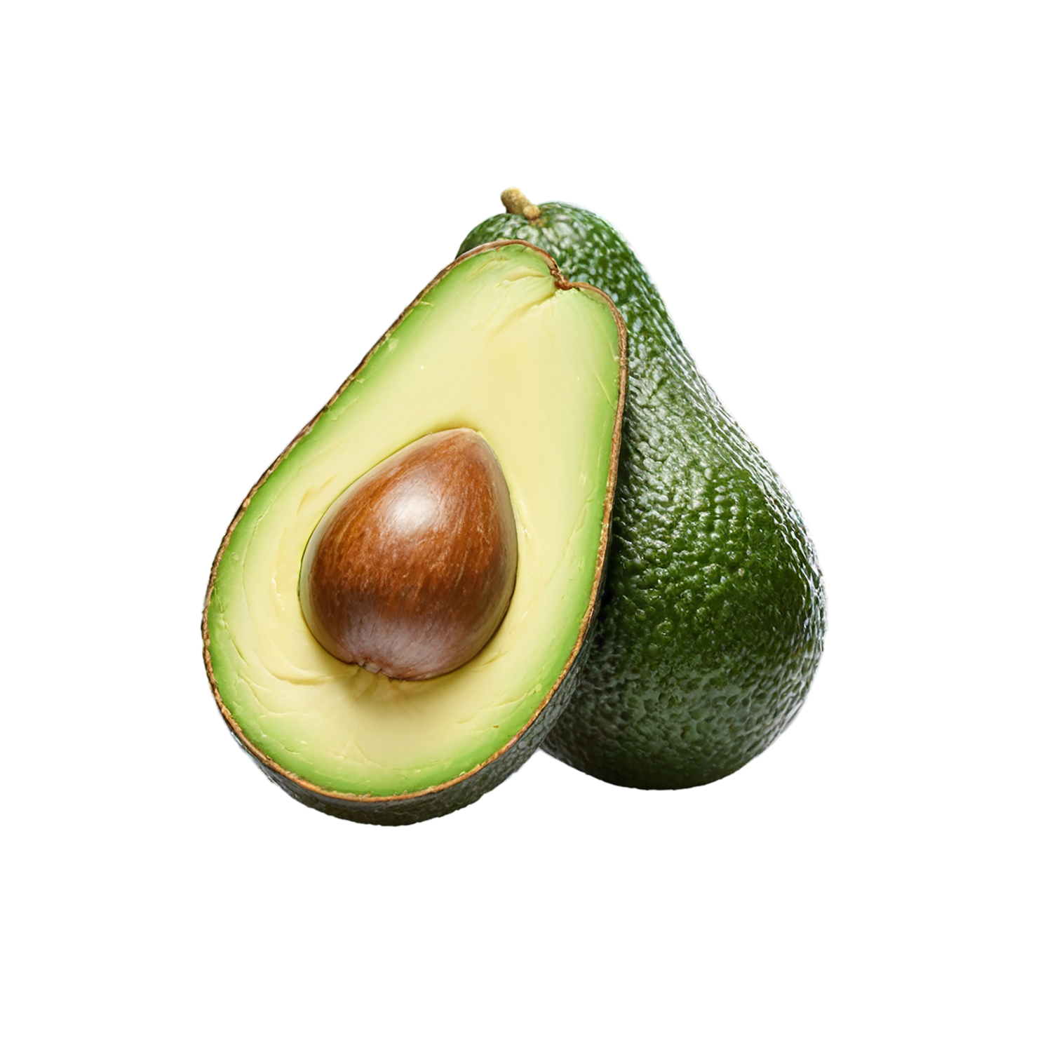 Avocado fruit isolated on transparent background #425