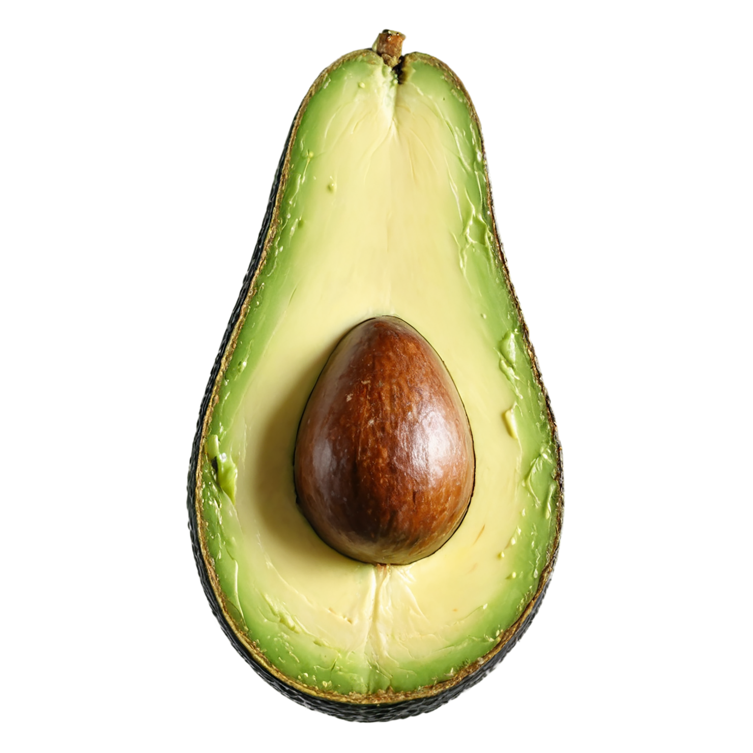 Avocado fruit isolated on transparent background #433