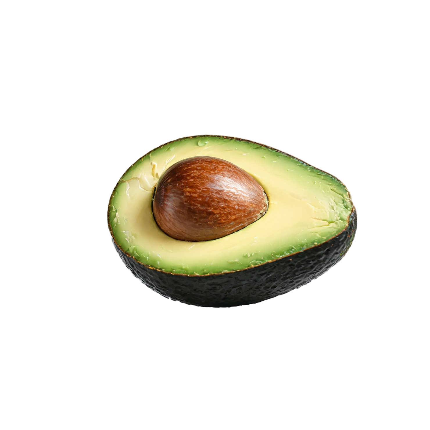 Avocado fruit isolated on transparent background #434