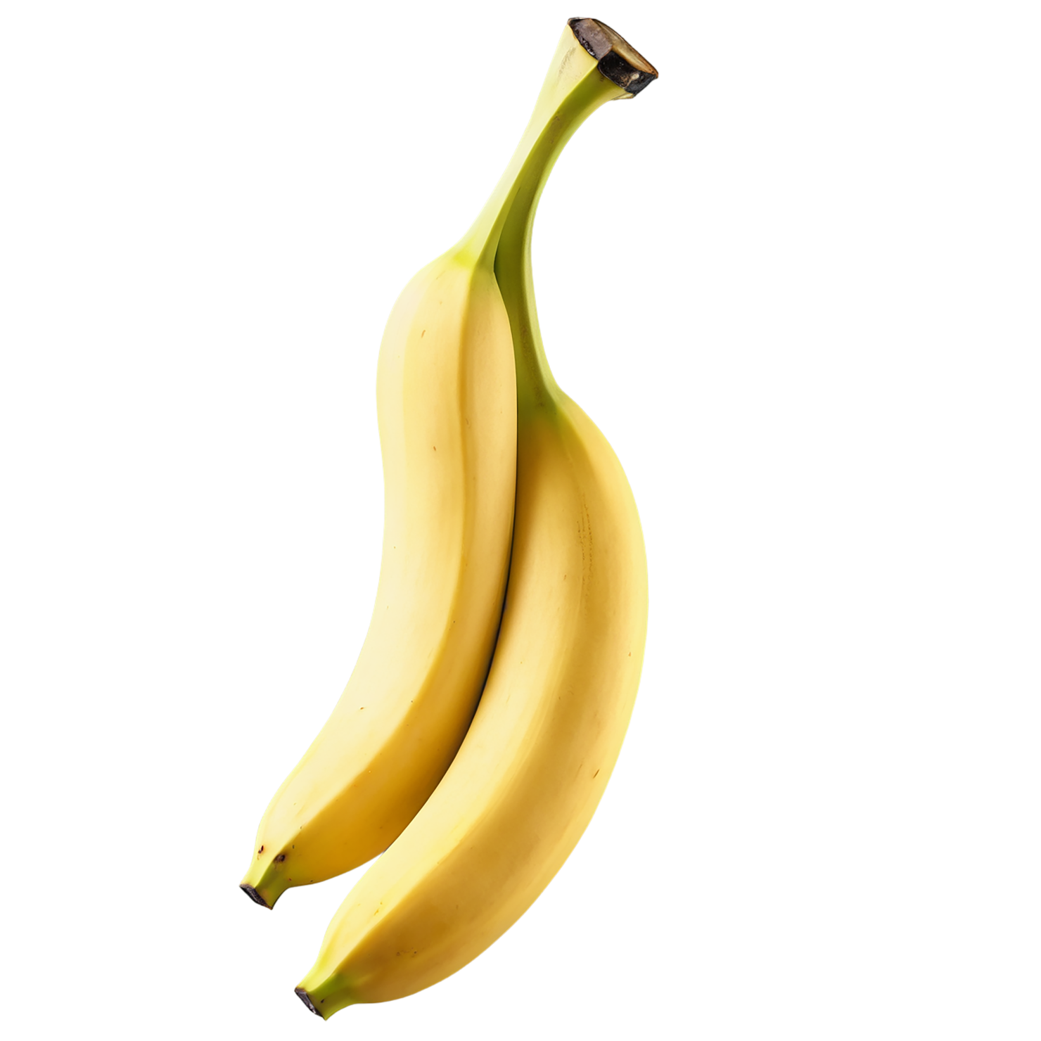 Banana fruit isolated on transparent background #446