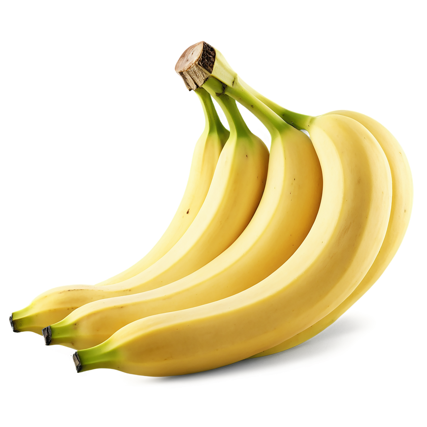 Banana fruit isolated on transparent background #448