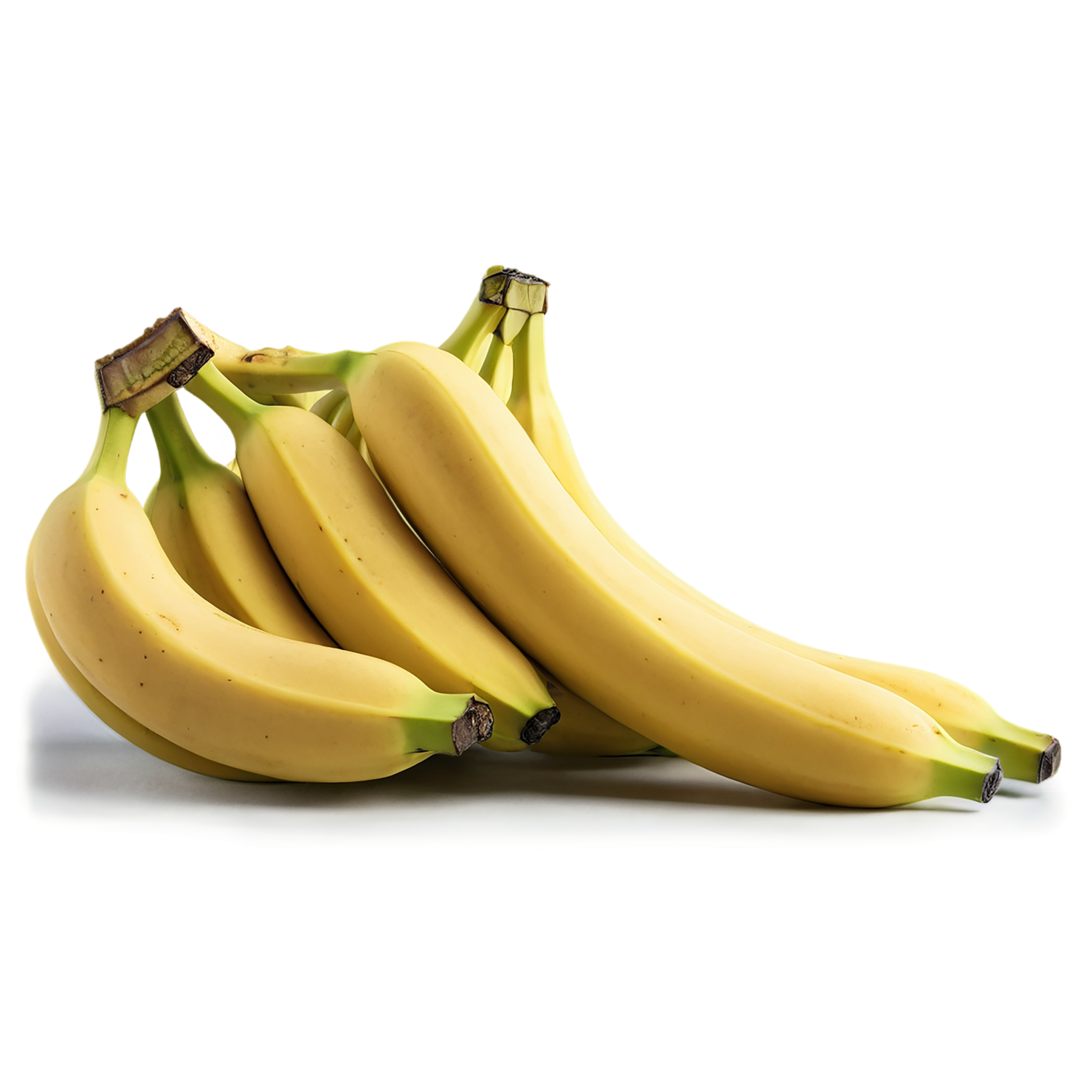 Banana fruit isolated on transparent background #452