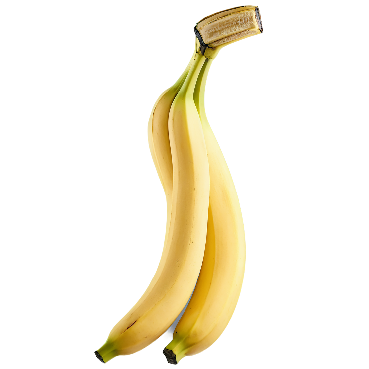 Banana fruit isolated on transparent background #453