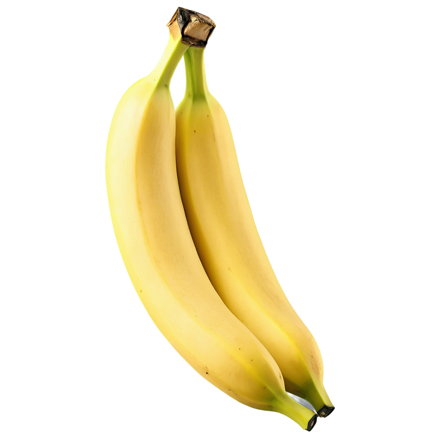 Banana fruit isolated on transparent background #455